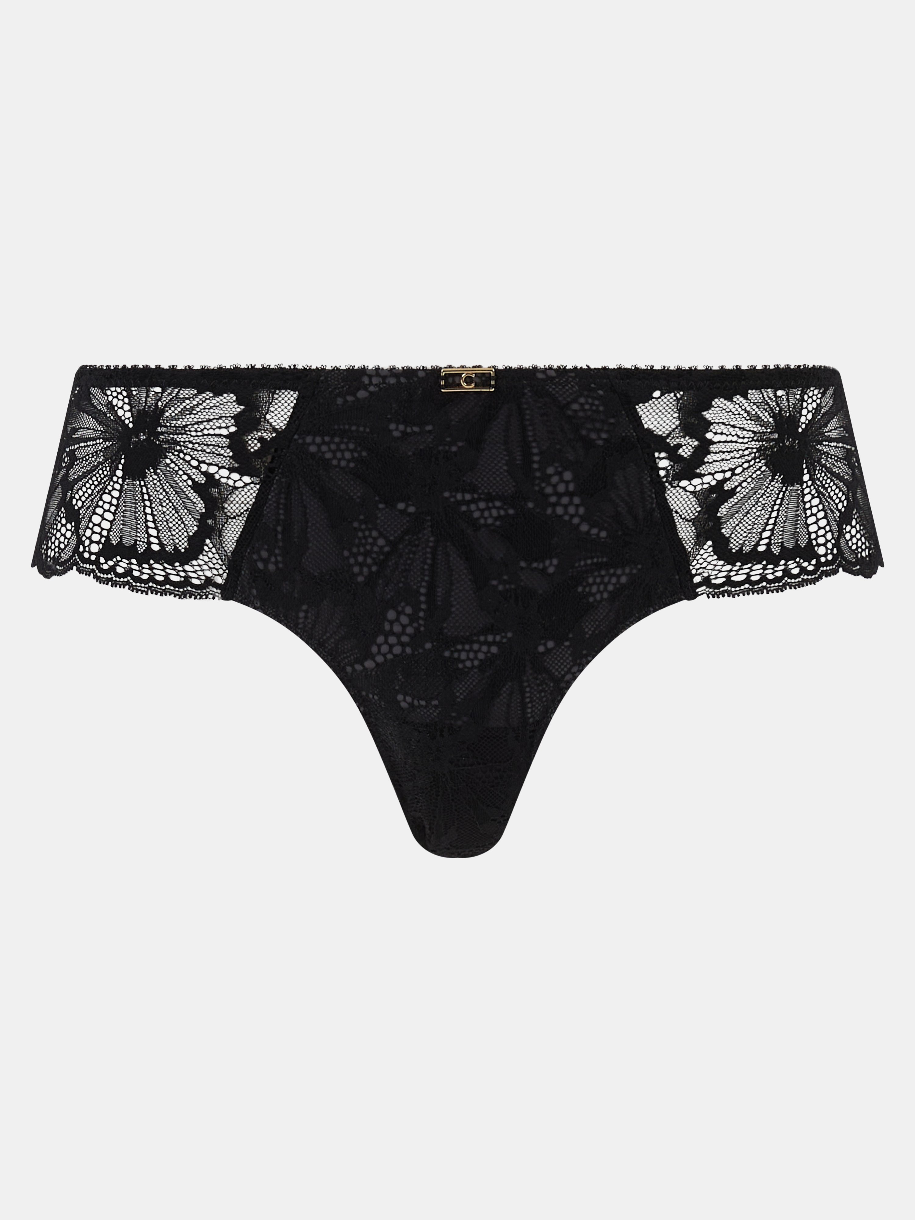 Lace boyshorts CHANTELLE Black