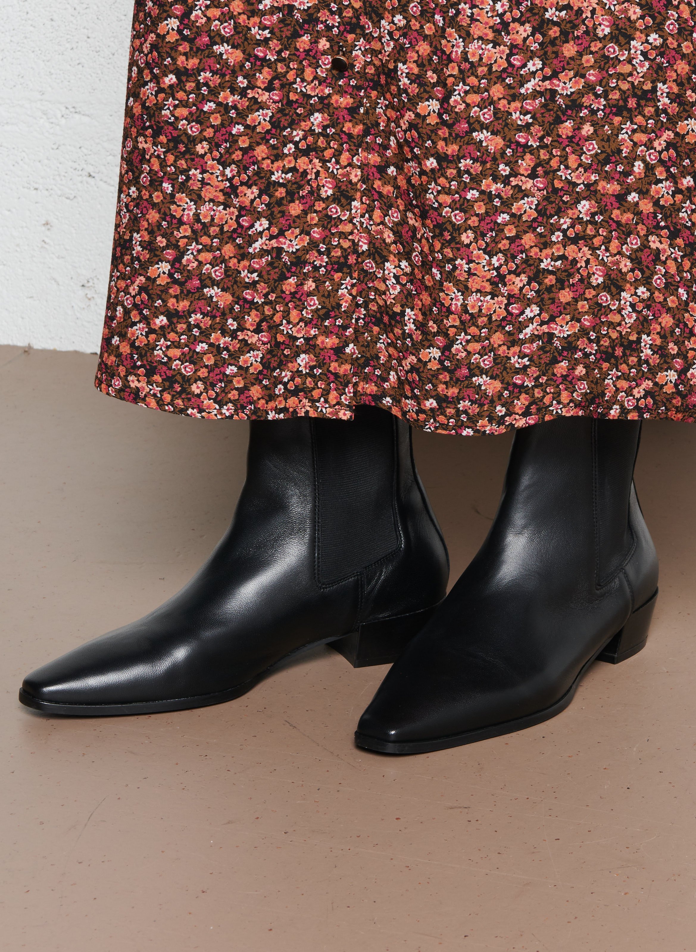 Bottines en cuir JB MARTIN Noir