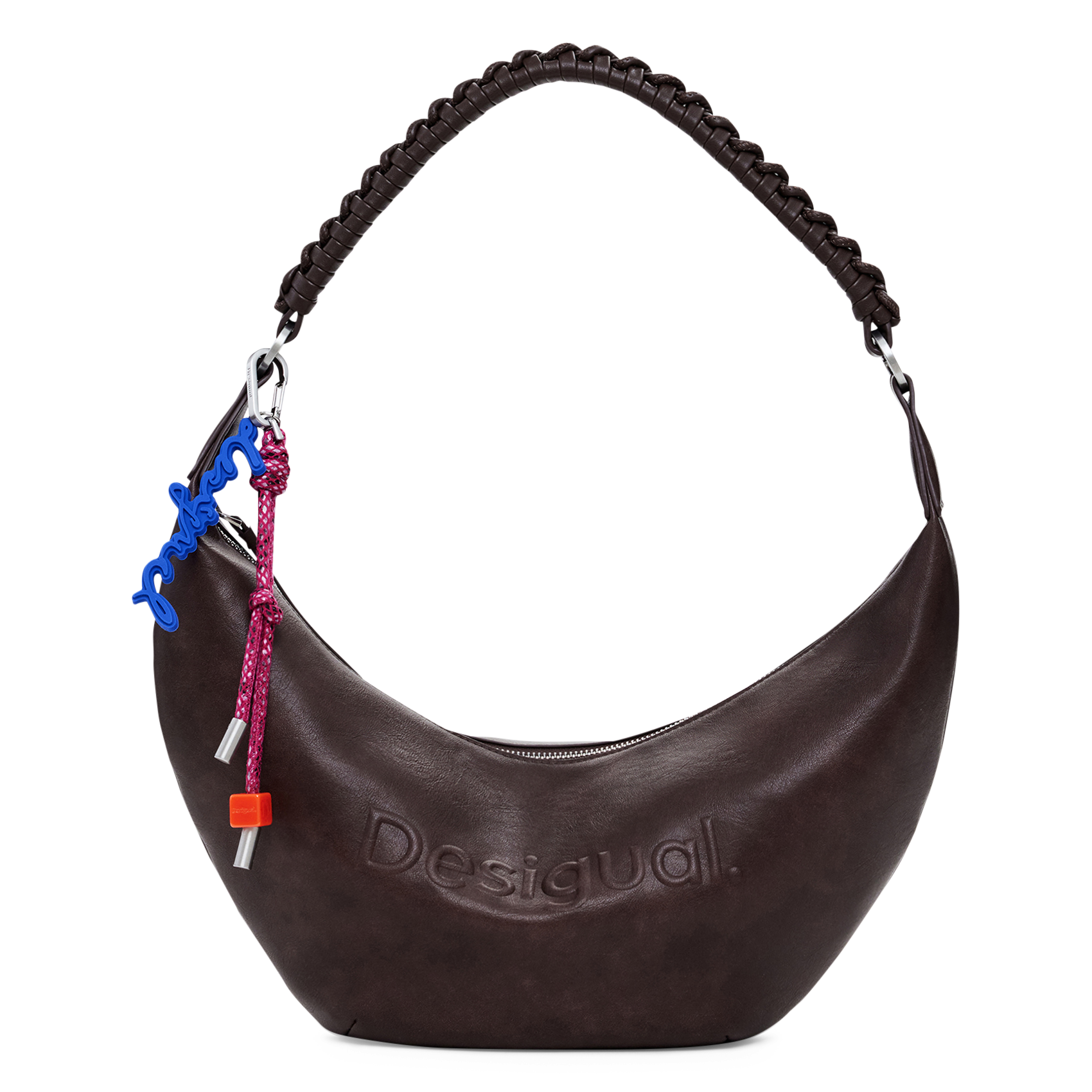 Kunstleder-Handtasche DESIGUAL Braun
