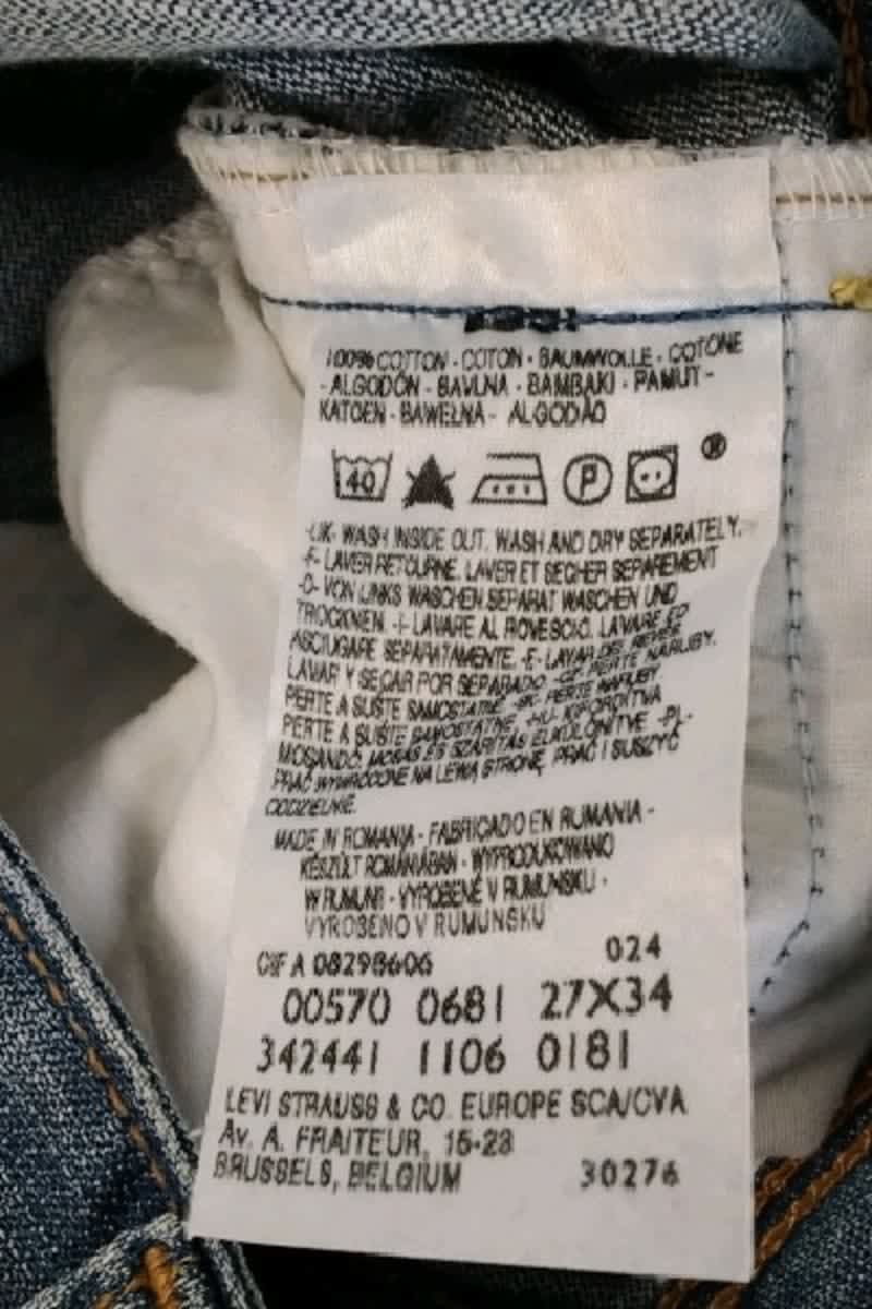 . LEVI'S - Seconde main Blue