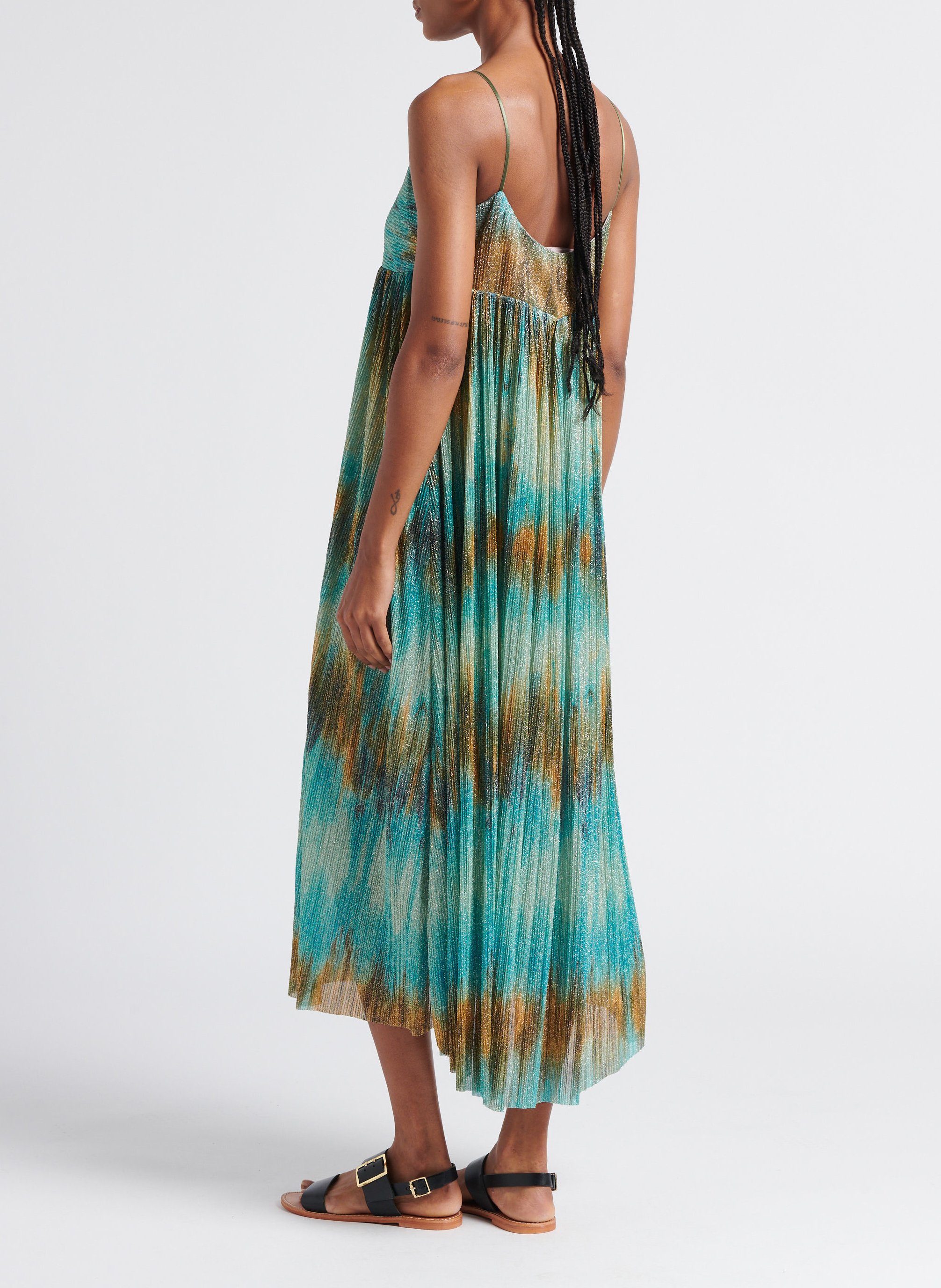 Robe longue à bretelles fines  IMPERIAL Bleu