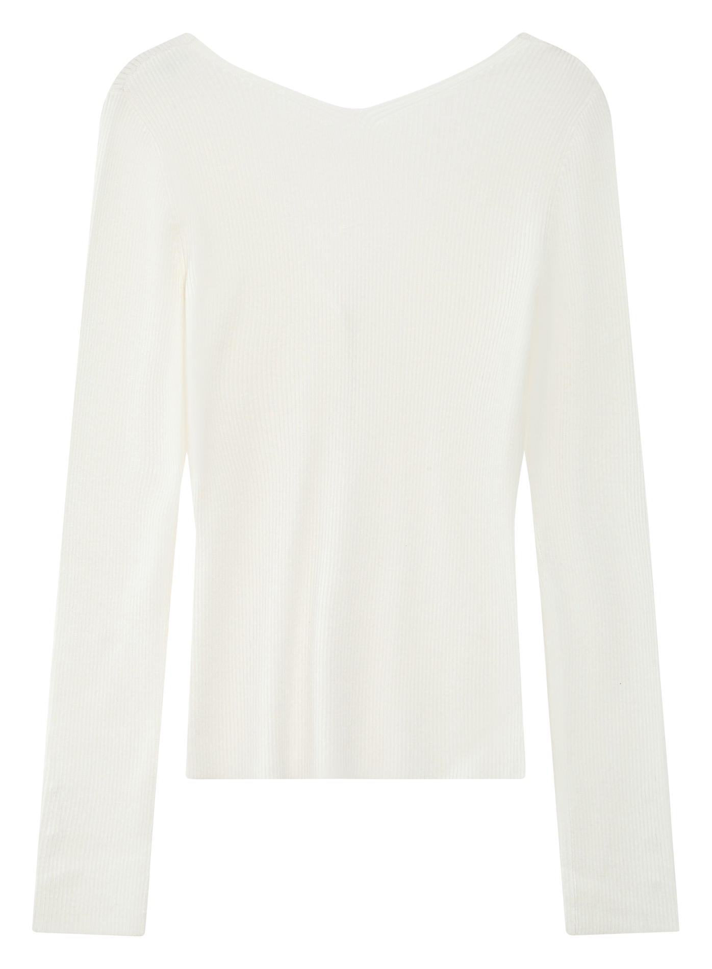 Cardigan col V cintré en maille GRACE ET MILA Beige