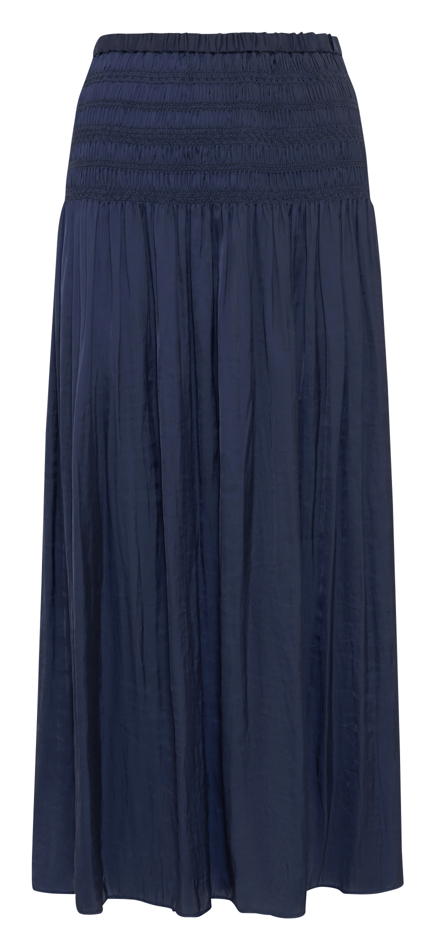 Jupe midi plissée GERARD DAREL Bleu