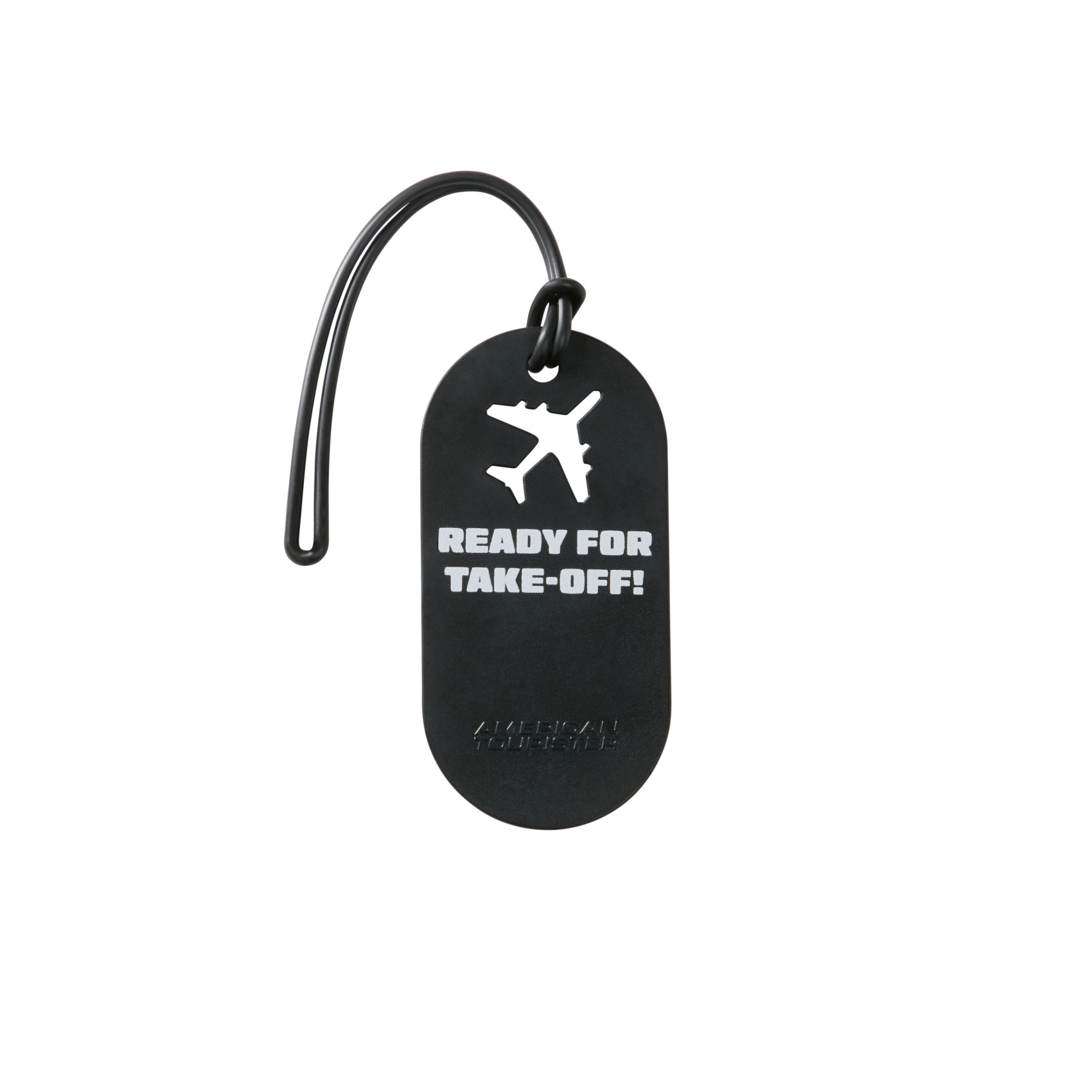 Luggage tag size S AMERICAN TOURISTER Black