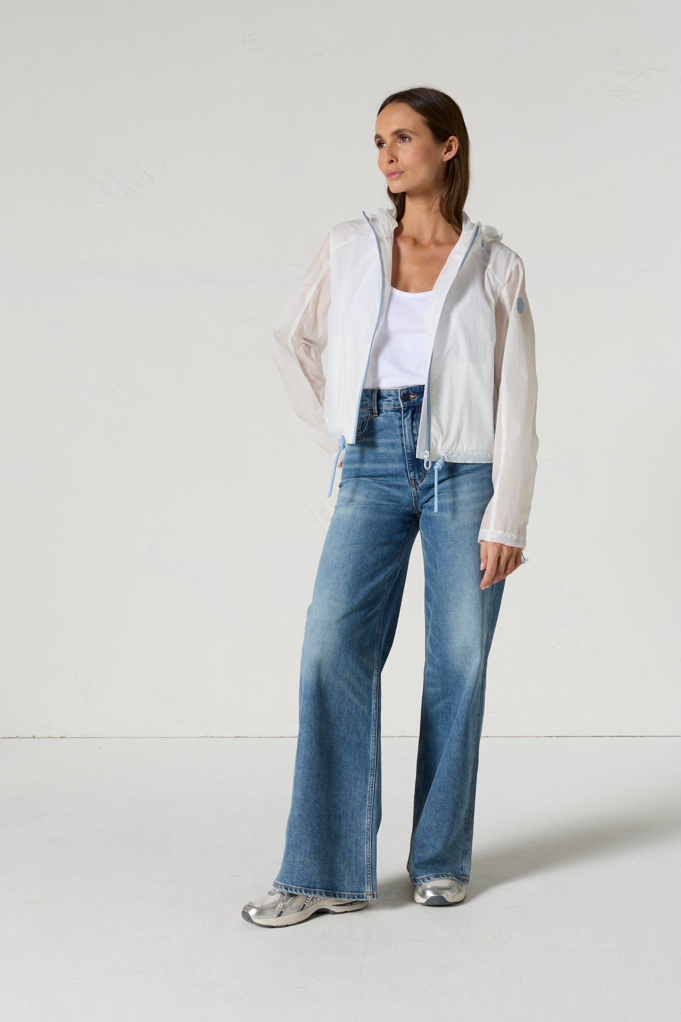 Ally Short Packable Windbreaker JOTT Blue