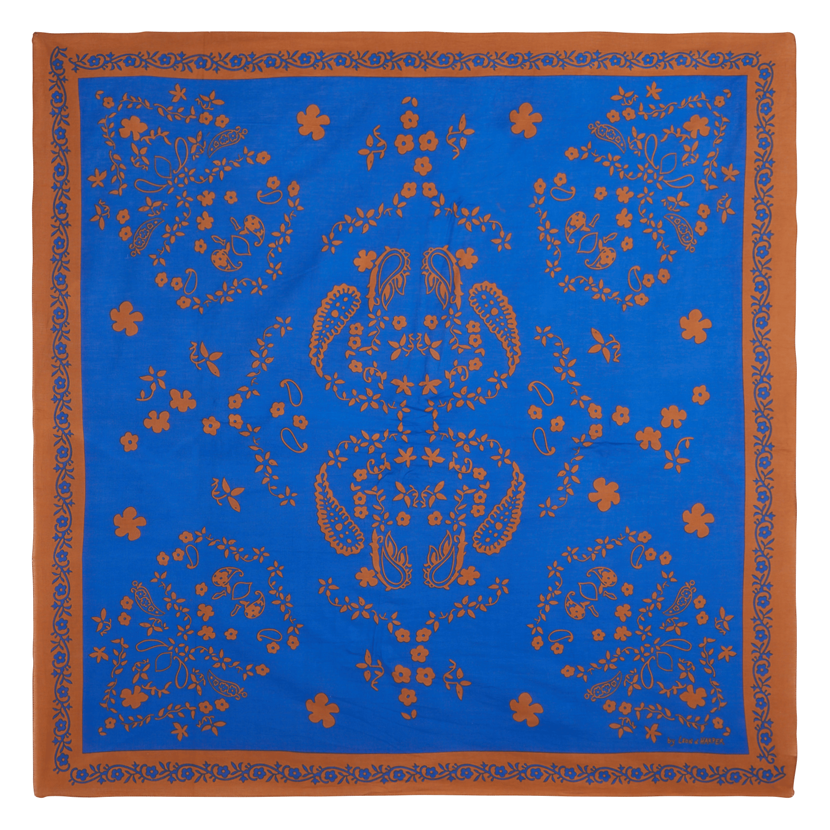 Organic cotton floaty scarf LEON & HARPER