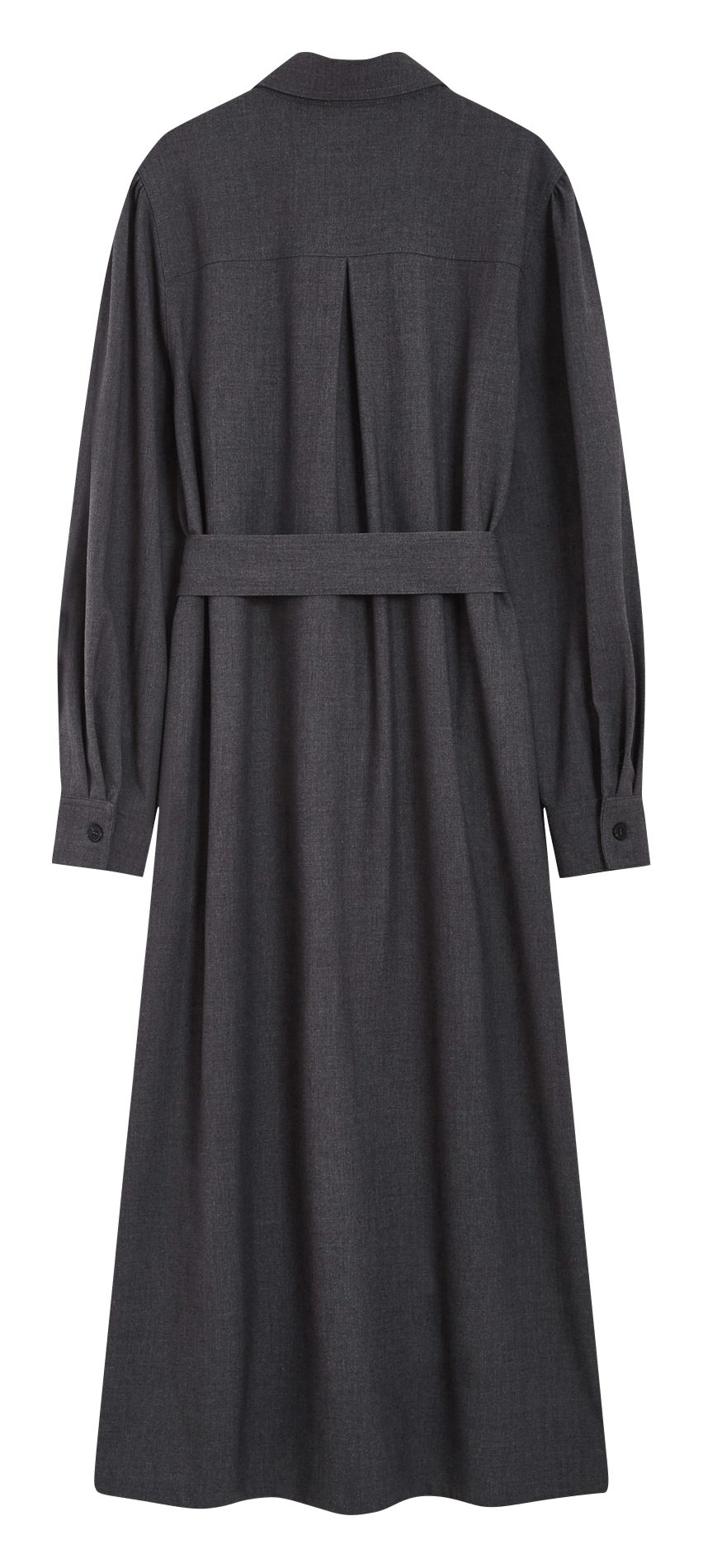 Robe longue col classique GRACE ET MILA Noir