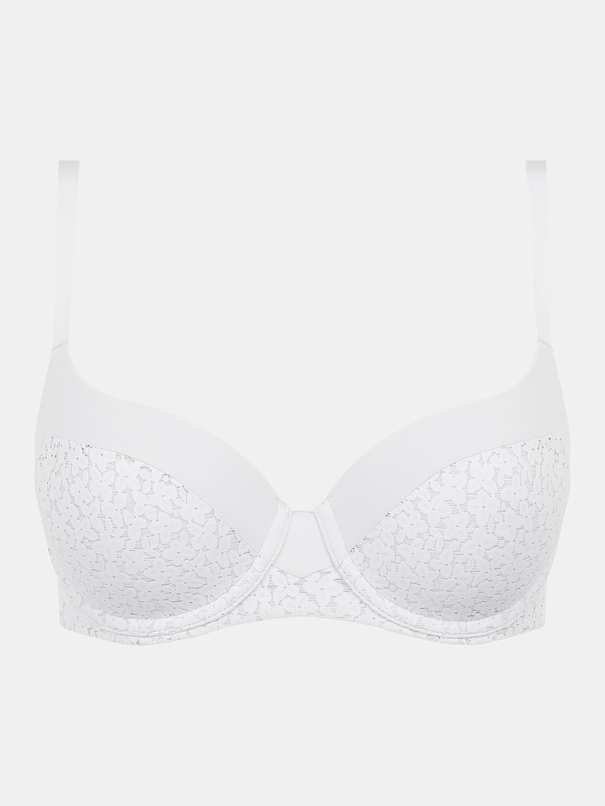 Full-cup bra CHANTELLE White