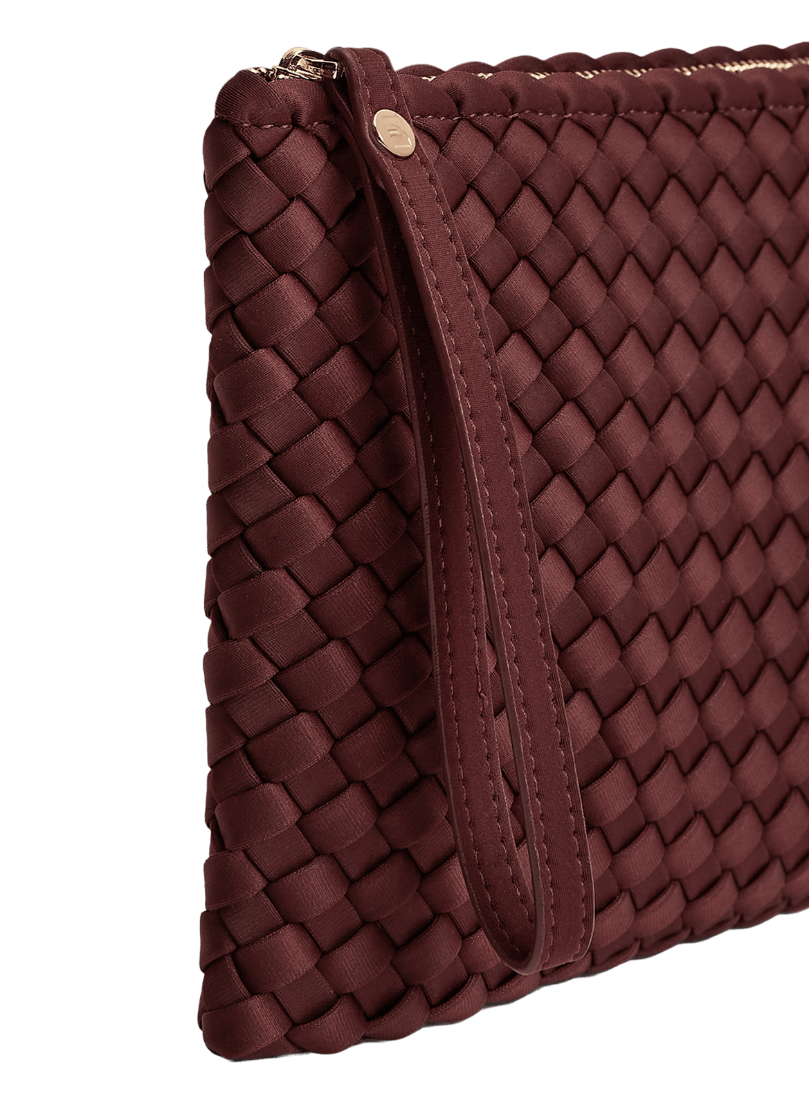Trousse zippée tressée | Rouge MARREA Femme