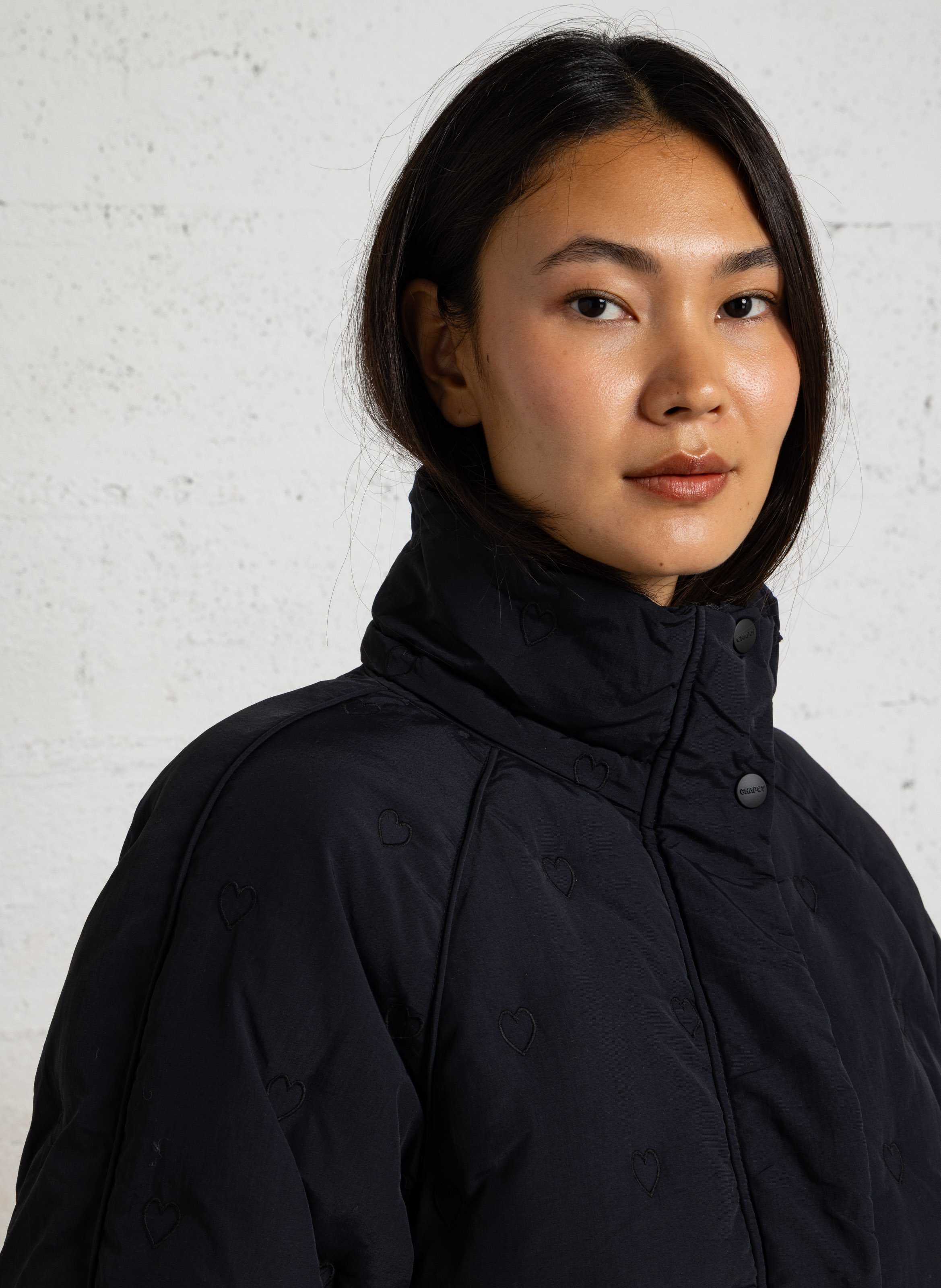 Jacke mit Stehkragen FABIENNE CHAPOT Schwarz