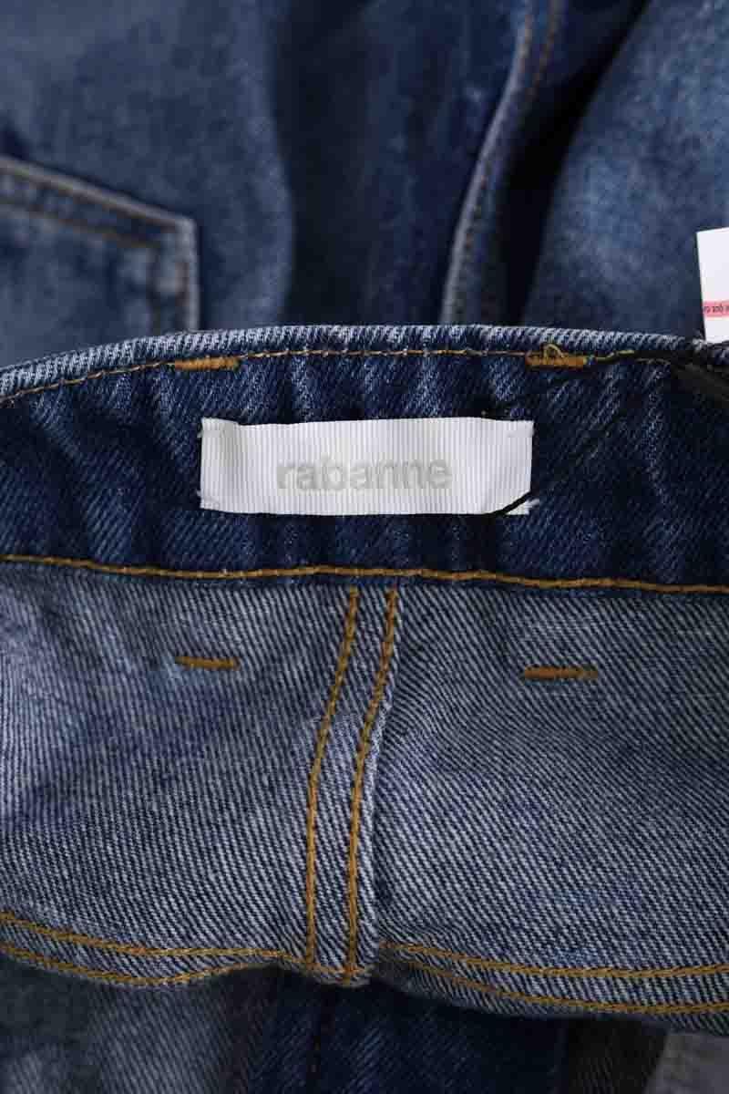 Wide-leg jeans PACO RABANNE - Seconde Main Blue