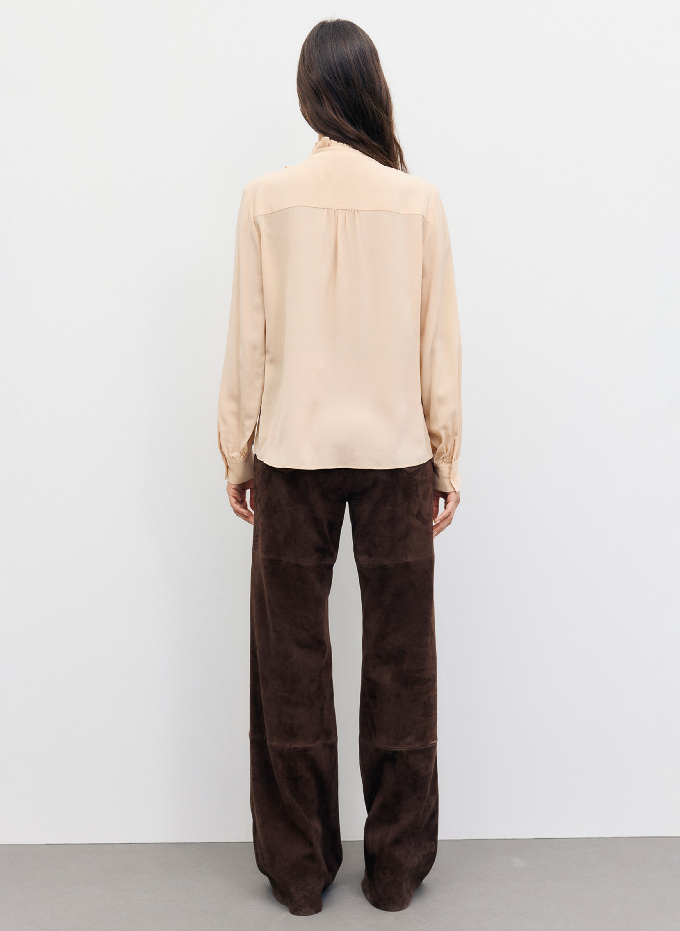 Geblümte Bluse mit Rundhalskragen GERARD DAREL Orange