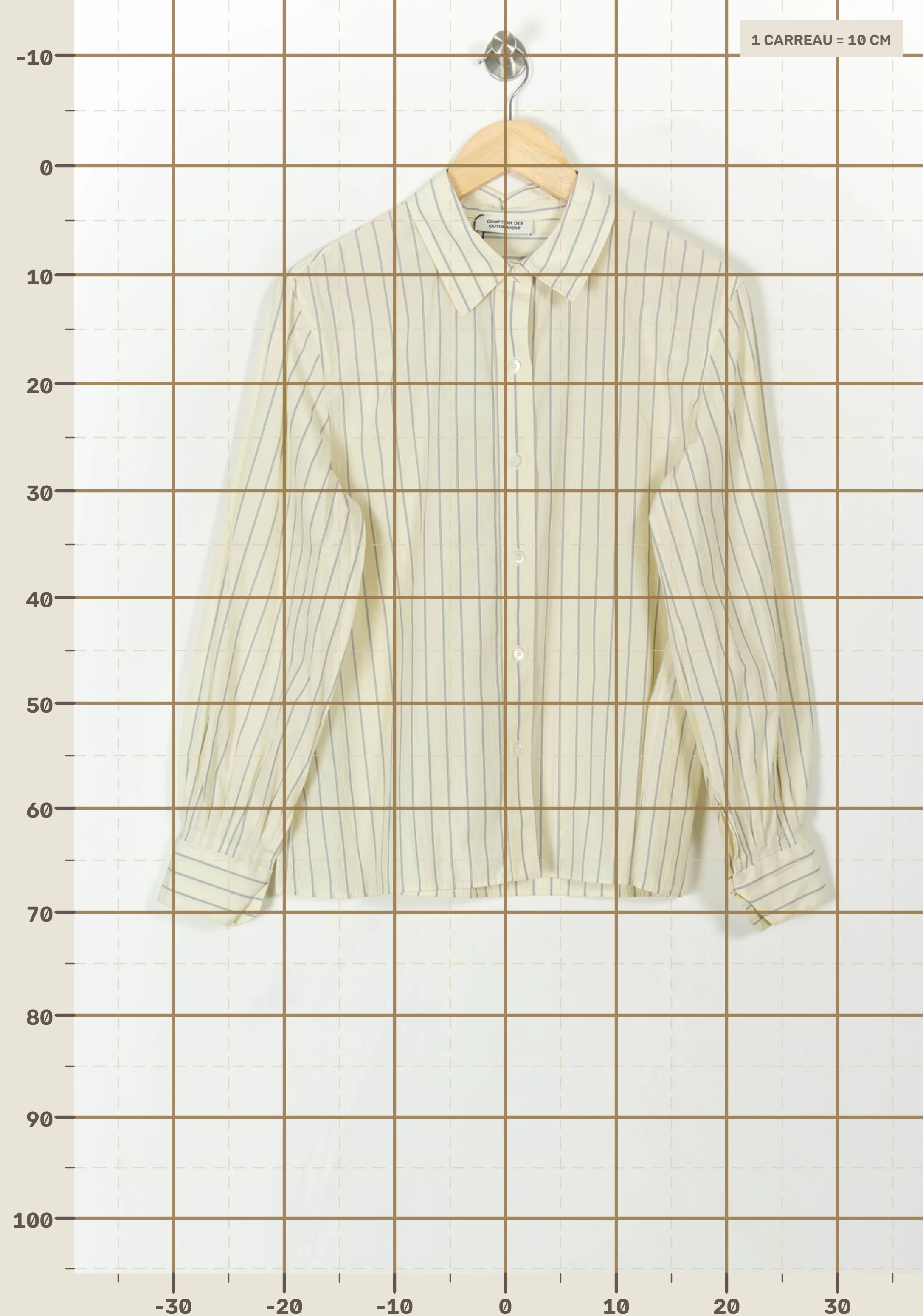 Shirt COMPTOIR DES COTONNIERS - Seconde main Multicolored