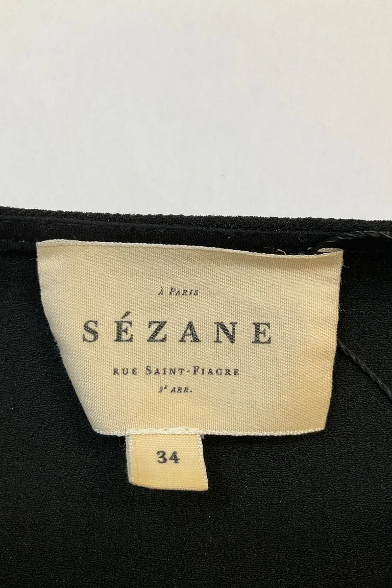 Blouse SEZANE - Seconde main Noir
