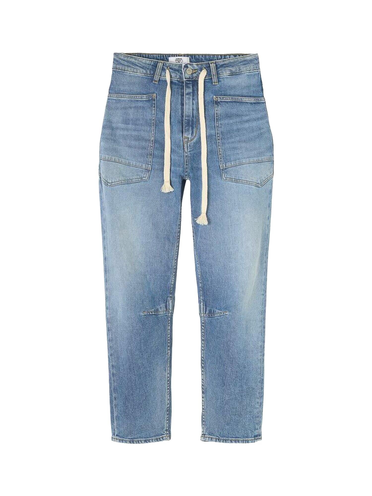 Loose-fit zip jeans LE TEMPS DES CERISES Blue