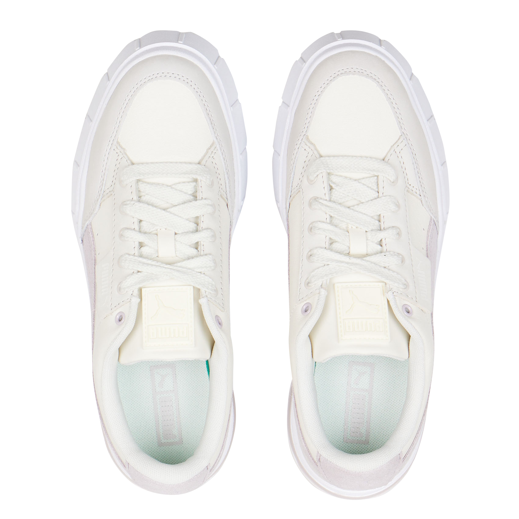 Low-top flatform sneakers PUMA White