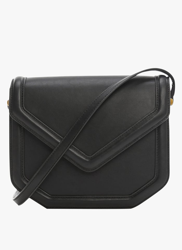 Black Flap shoulder bag