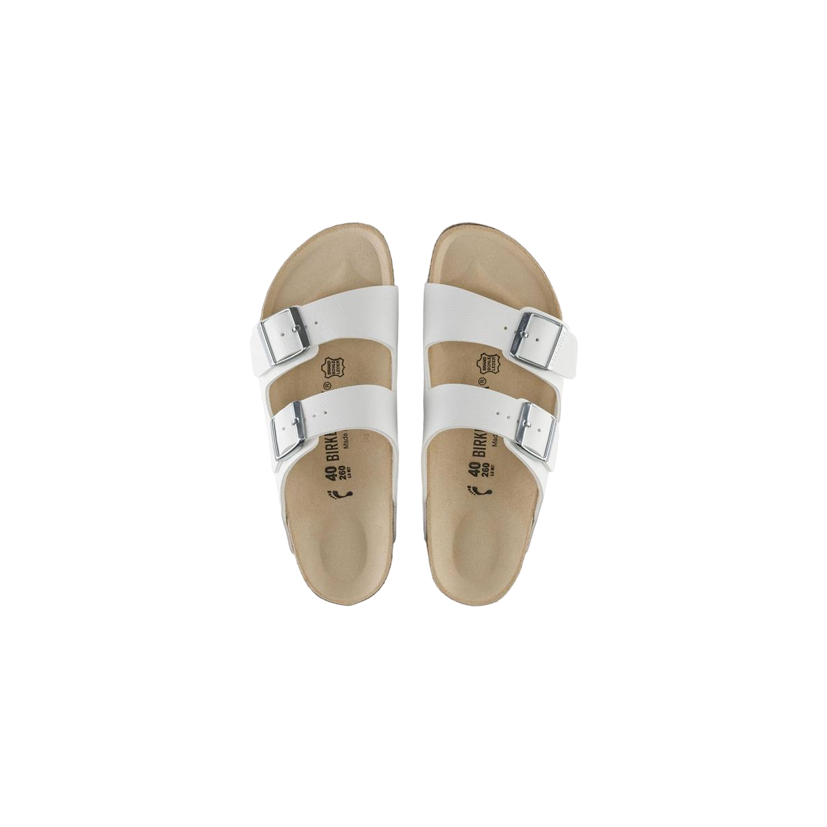 Sandales BIRKENSTOCK Blanc