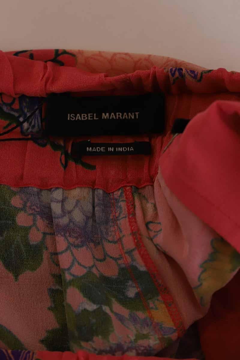 Wide leg pink trousers ISABEL MARANT - Seconde Main Pink