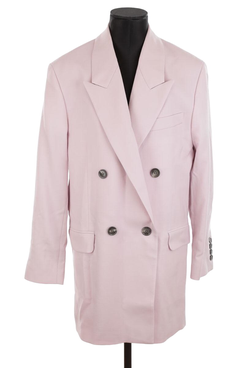 Polo shirt AMI PARIS - Seconde Main Pink