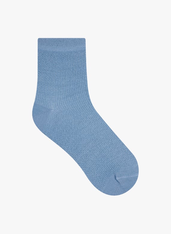 Chaussettes satinées Ciel Bleuforet Femme Place des Tendances
