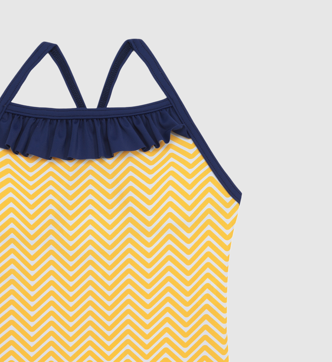 One-piece swimsuit - olympe GILI'S Yellow