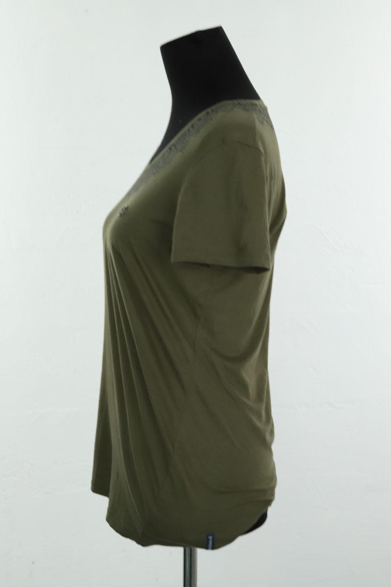 Cotton T-shirt ARMANI - SECONDE MAIN Khaki