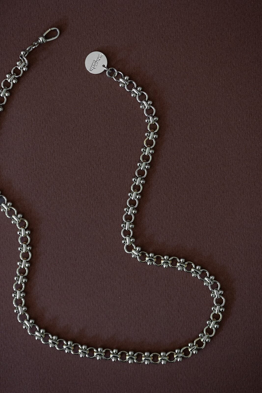 Maxi silver-plated necklace MONSIEUR SIMONE Silver