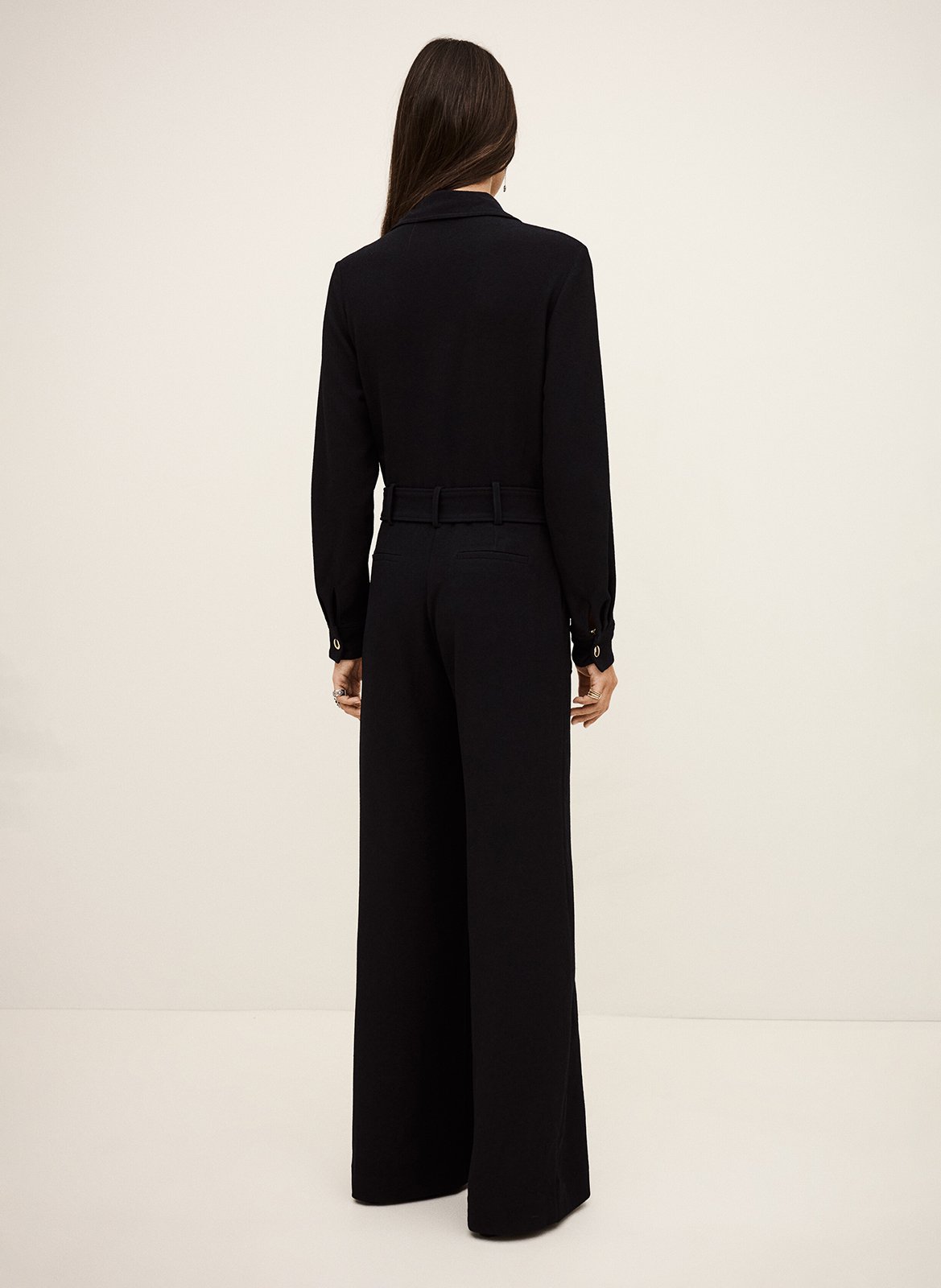 Combinaison droite col classique BA&SH Bleu