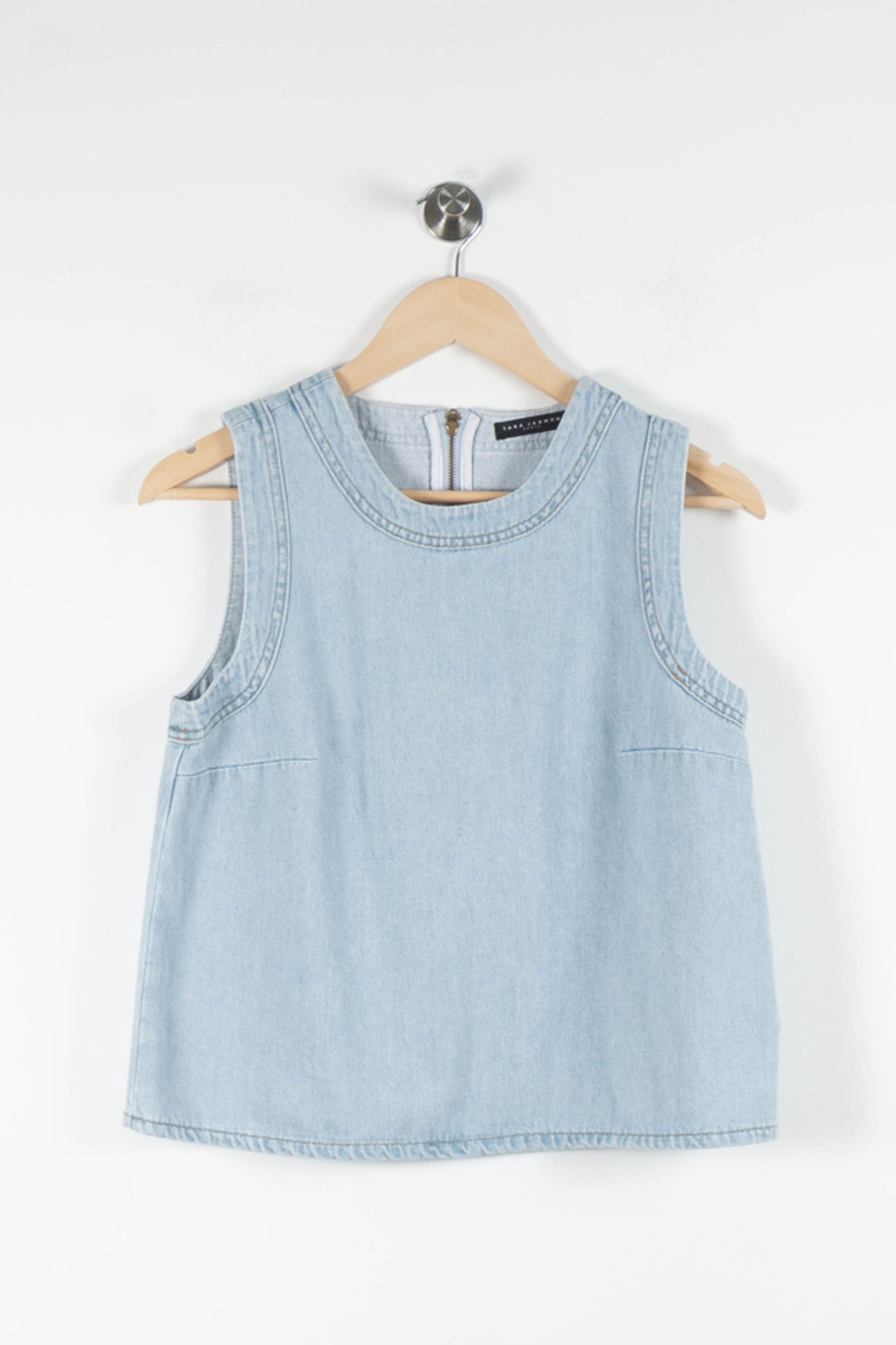Top & tank top TARA JARMON - Seconde Main Blue