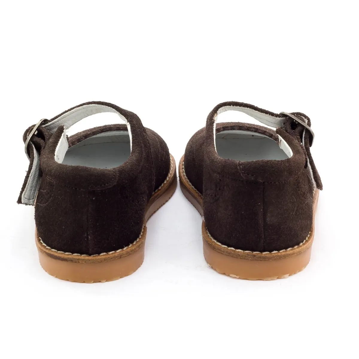 Chaussure premier pas fille Boni & Sidonie Marron