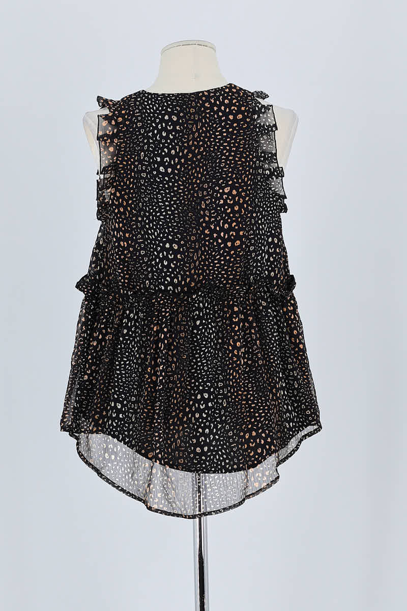 Azawood sleeveless top HEIMSTONE - Seconde Main Black