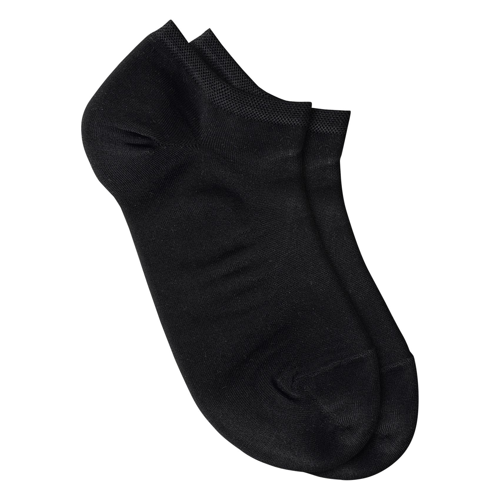 Lisle ankle socks BLEUFORET Black