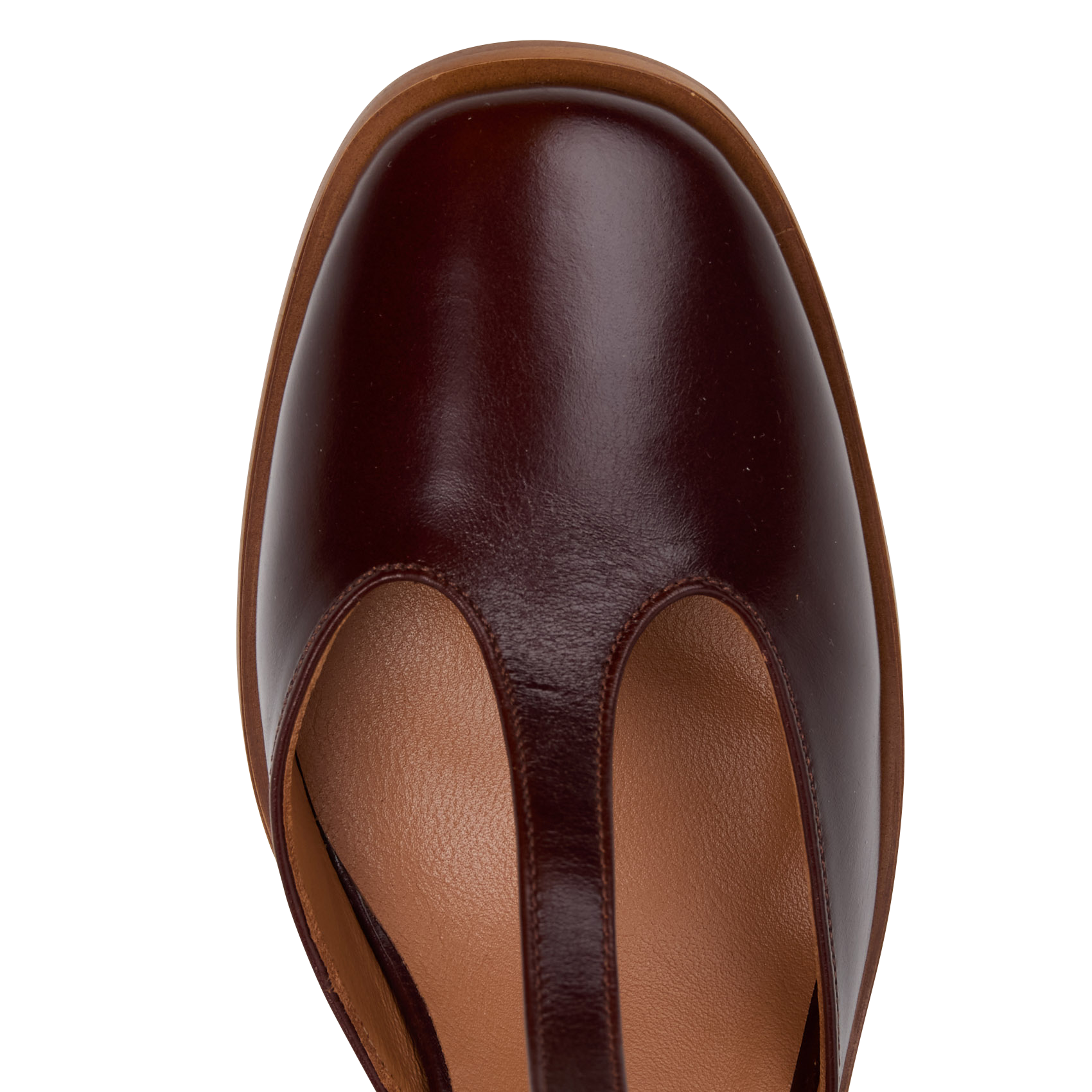 Sandali in materiale sintetico MAISON 123 Marrone