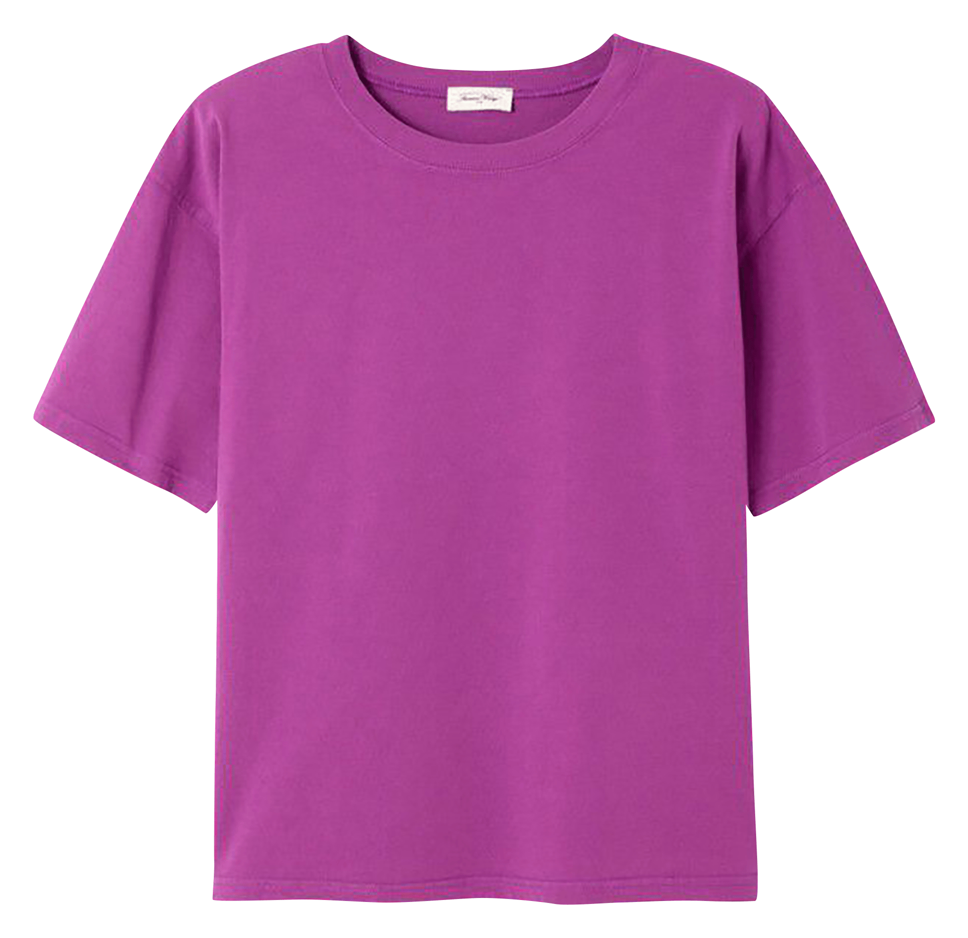 Tee-shirt ample col rond en coton  AMERICAN VINTAGE