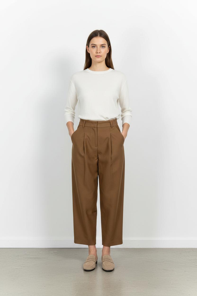Pantalon COMPTOIR DES COTONNIERS - Seconde main Marron
