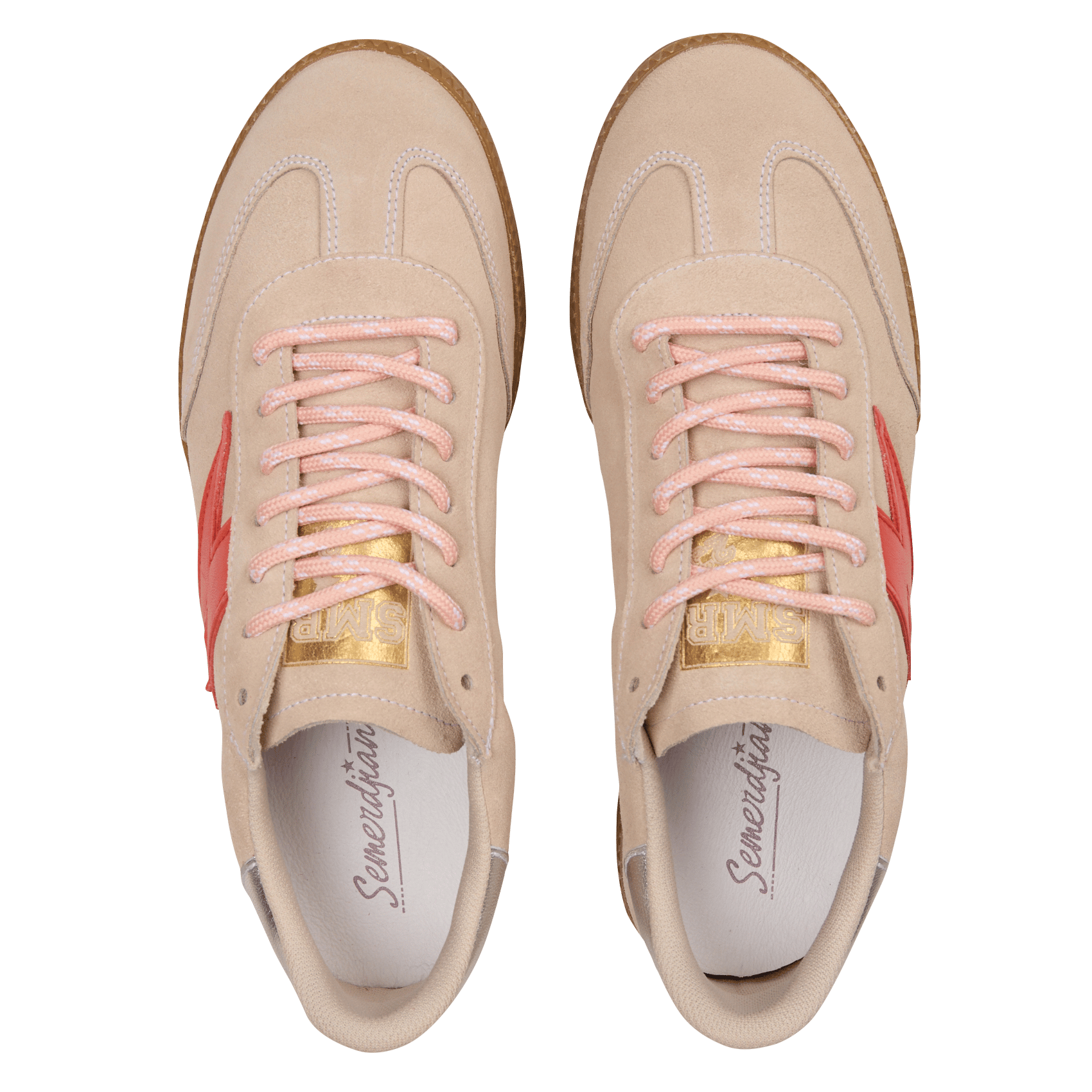 Baskets basses en cuir  SEMERDJIAN - SMR Beige
