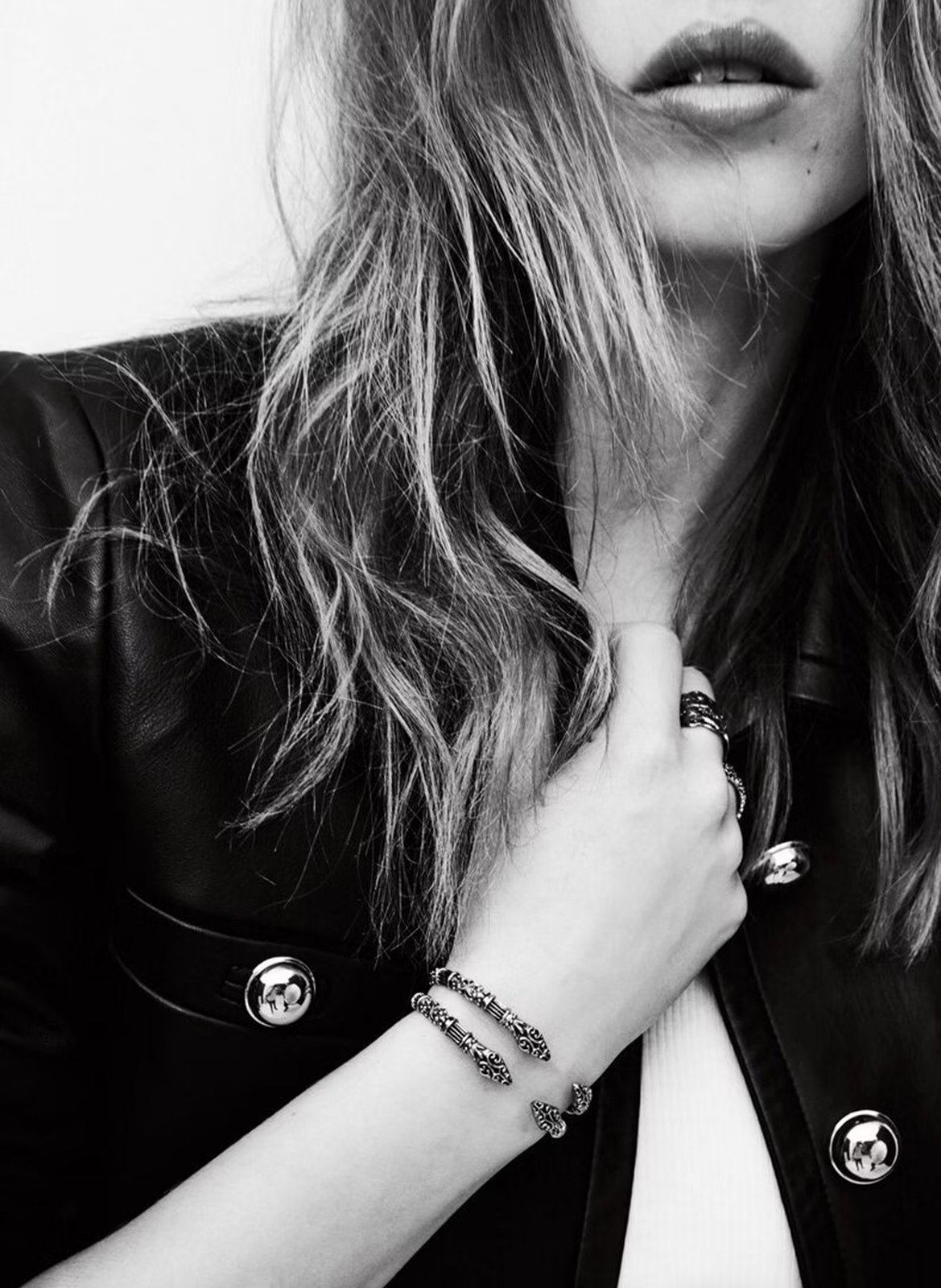 Bracelet jonc BA&SH Argent