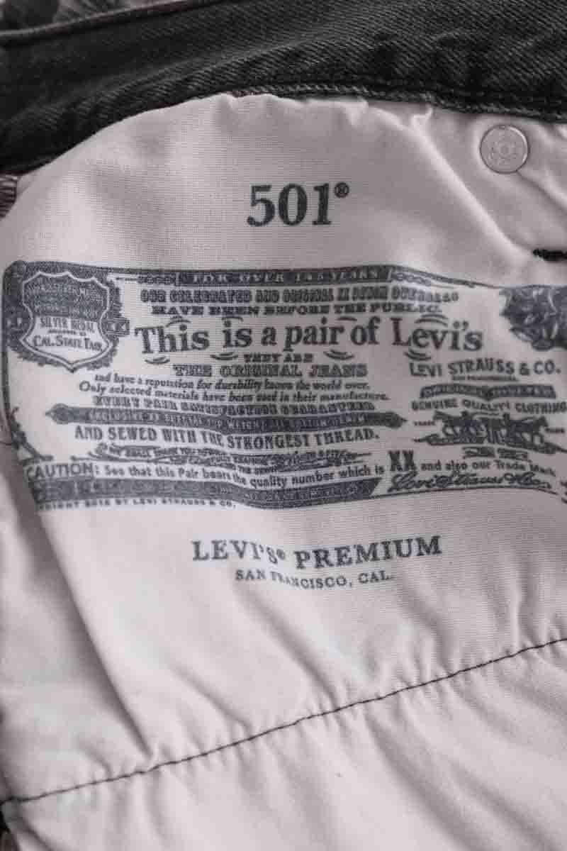 Mini shorts LEVI'S - Seconde main Grey