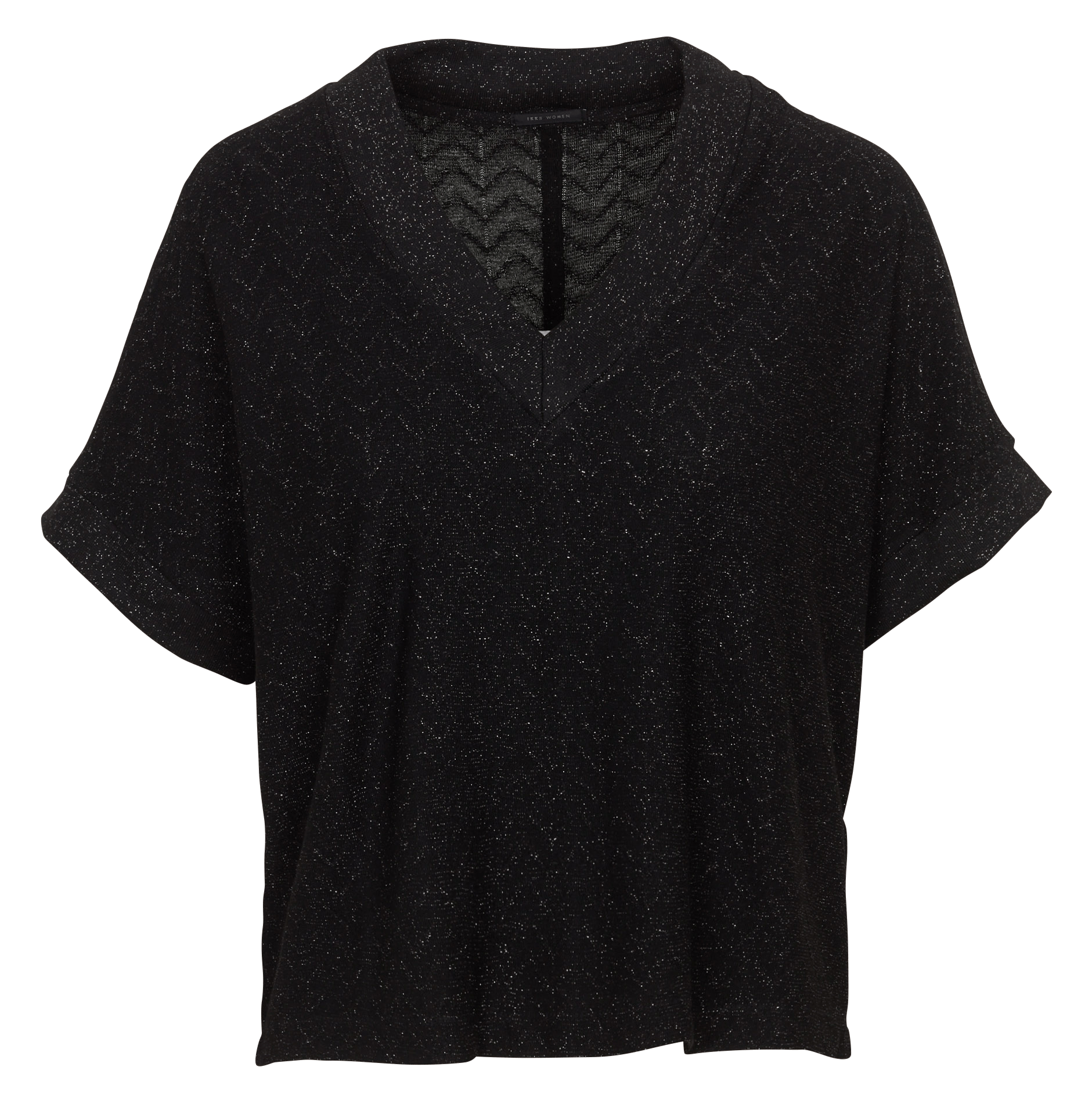 Short-sleeve top IKKS Black
