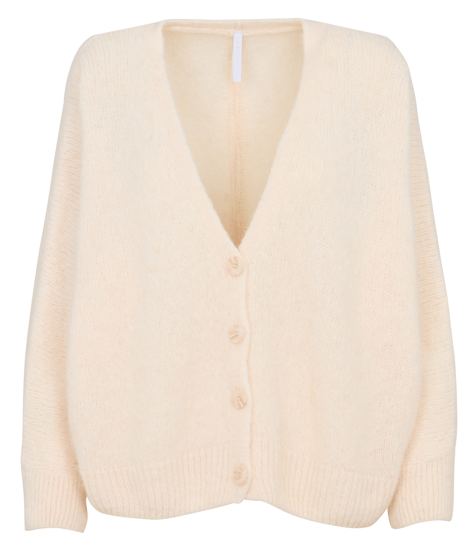 Cardigan oversize col V IMPERIAL Beige