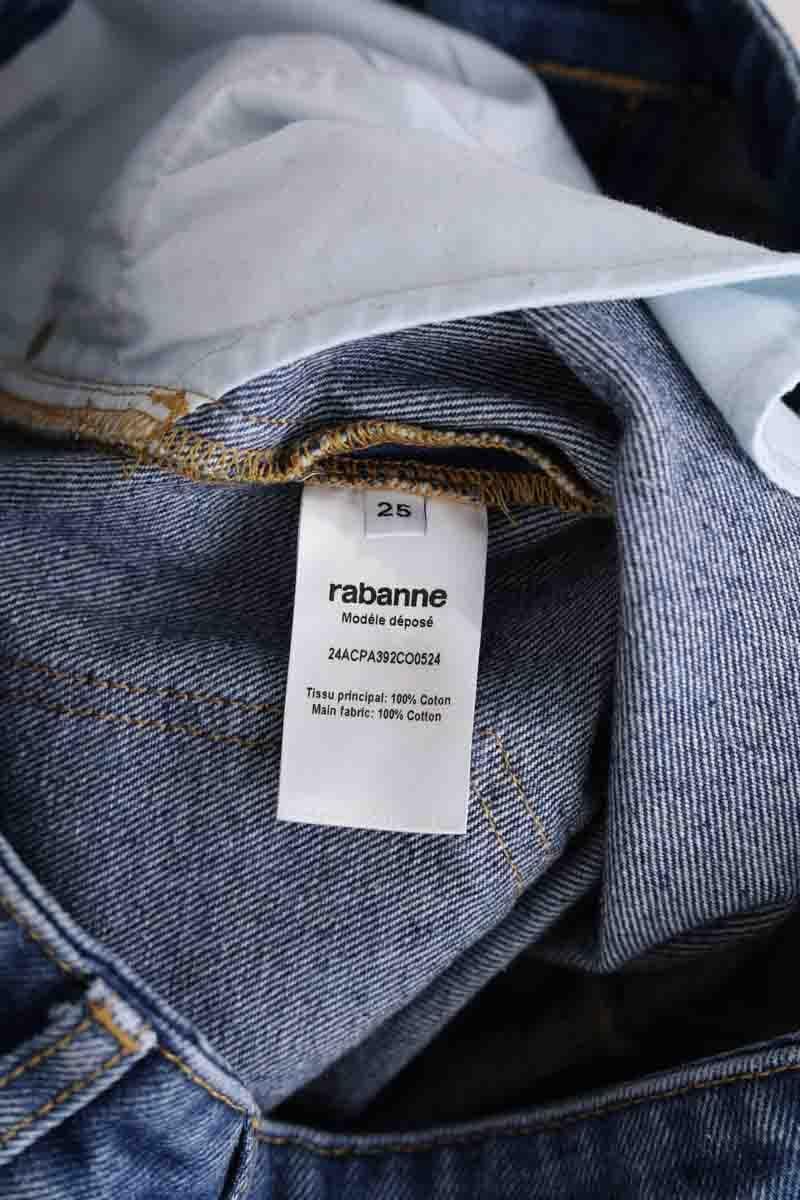 Wide-leg jeans PACO RABANNE - Seconde Main Blue