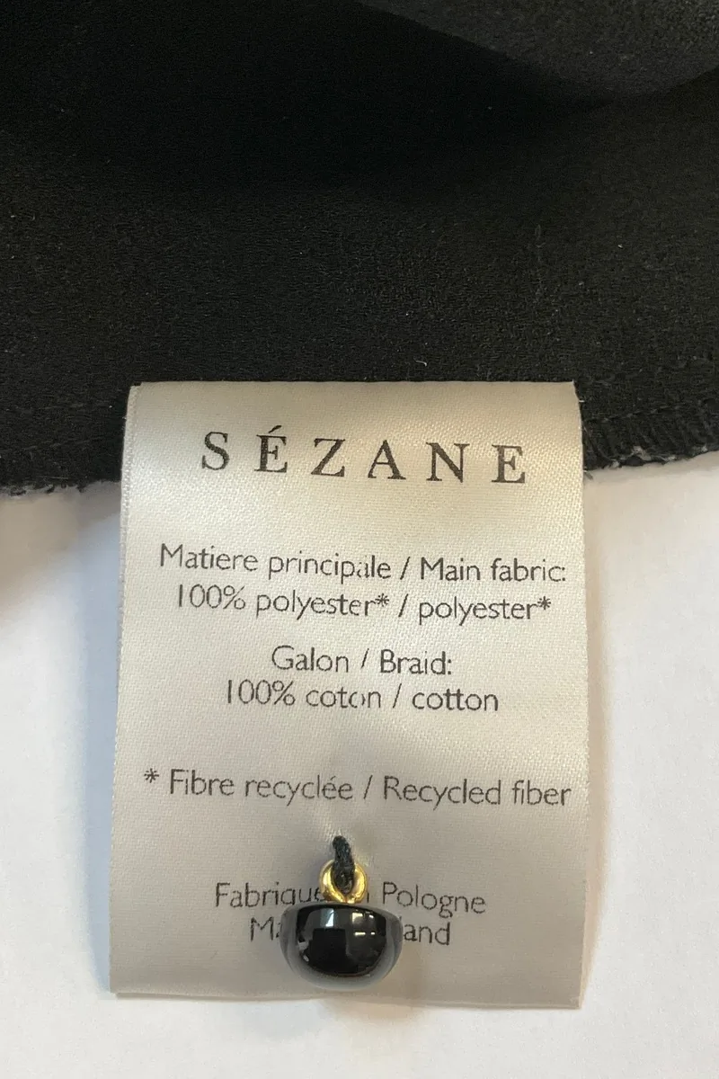 Blouse SEZANE - Seconde main Noir