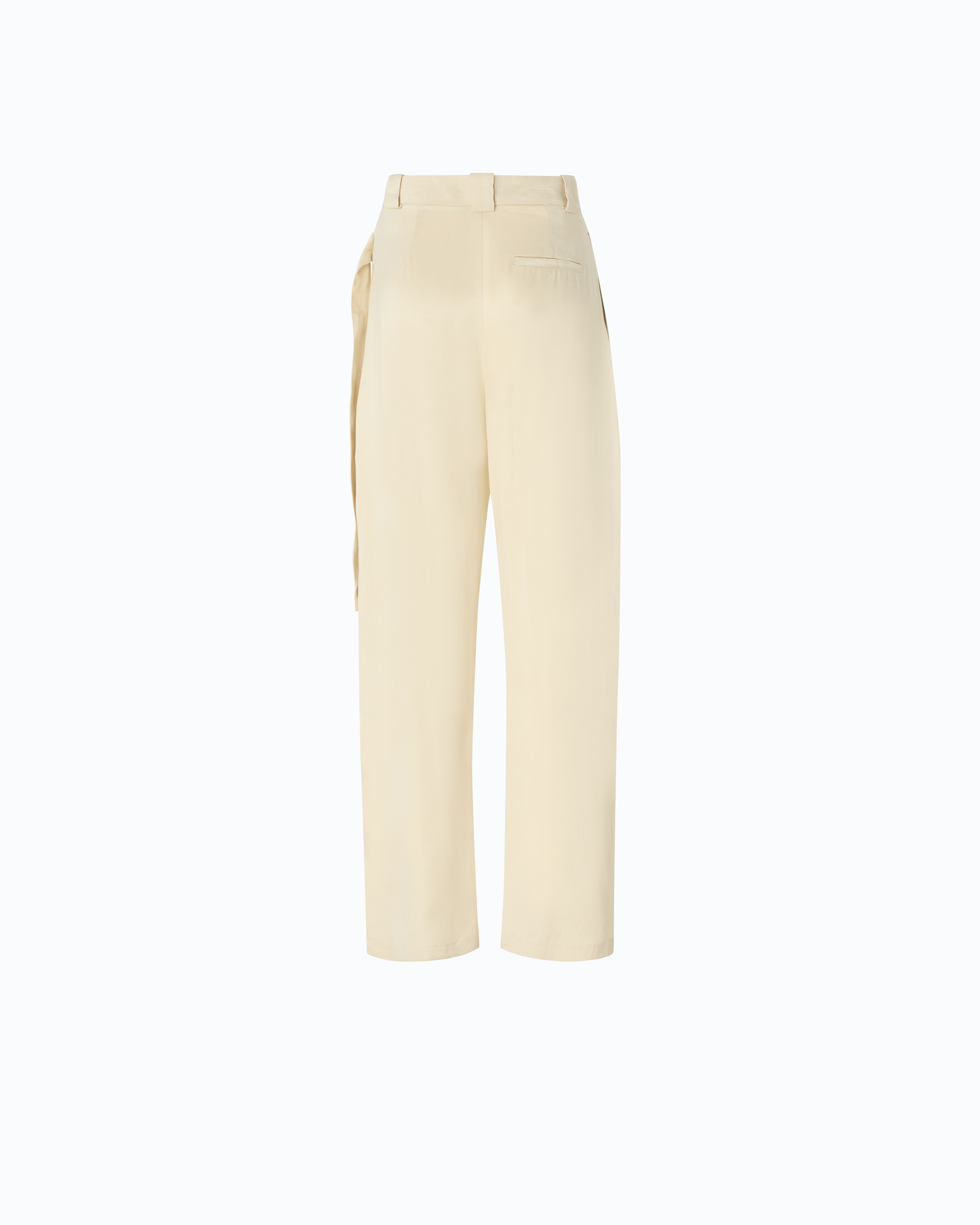Wraparound carrot trousers PINKO Beige