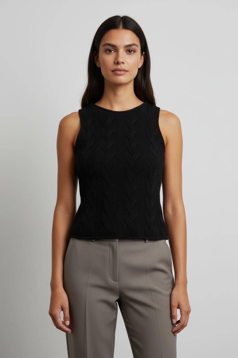 Top & tank top MAX MARA - Seconde Main Black
