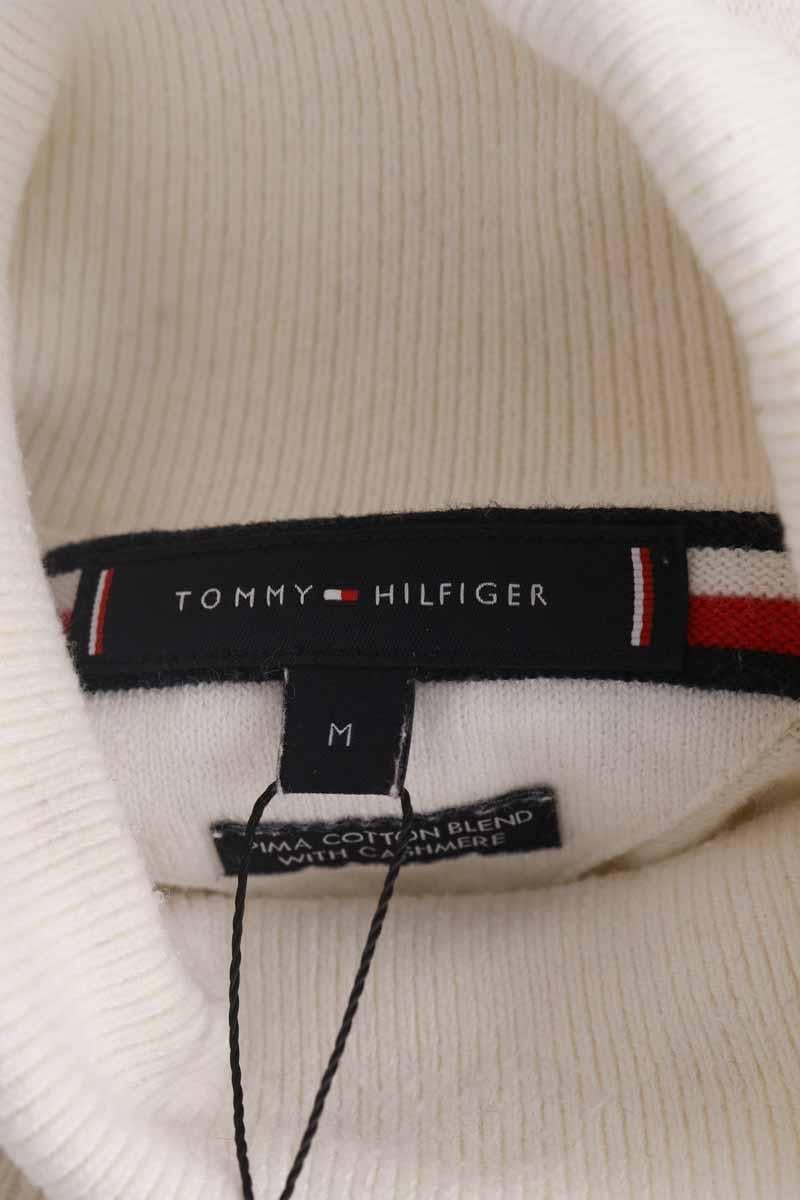Turtleneck sweater TOMMY HILFIGER - SECONDE MAIN White
