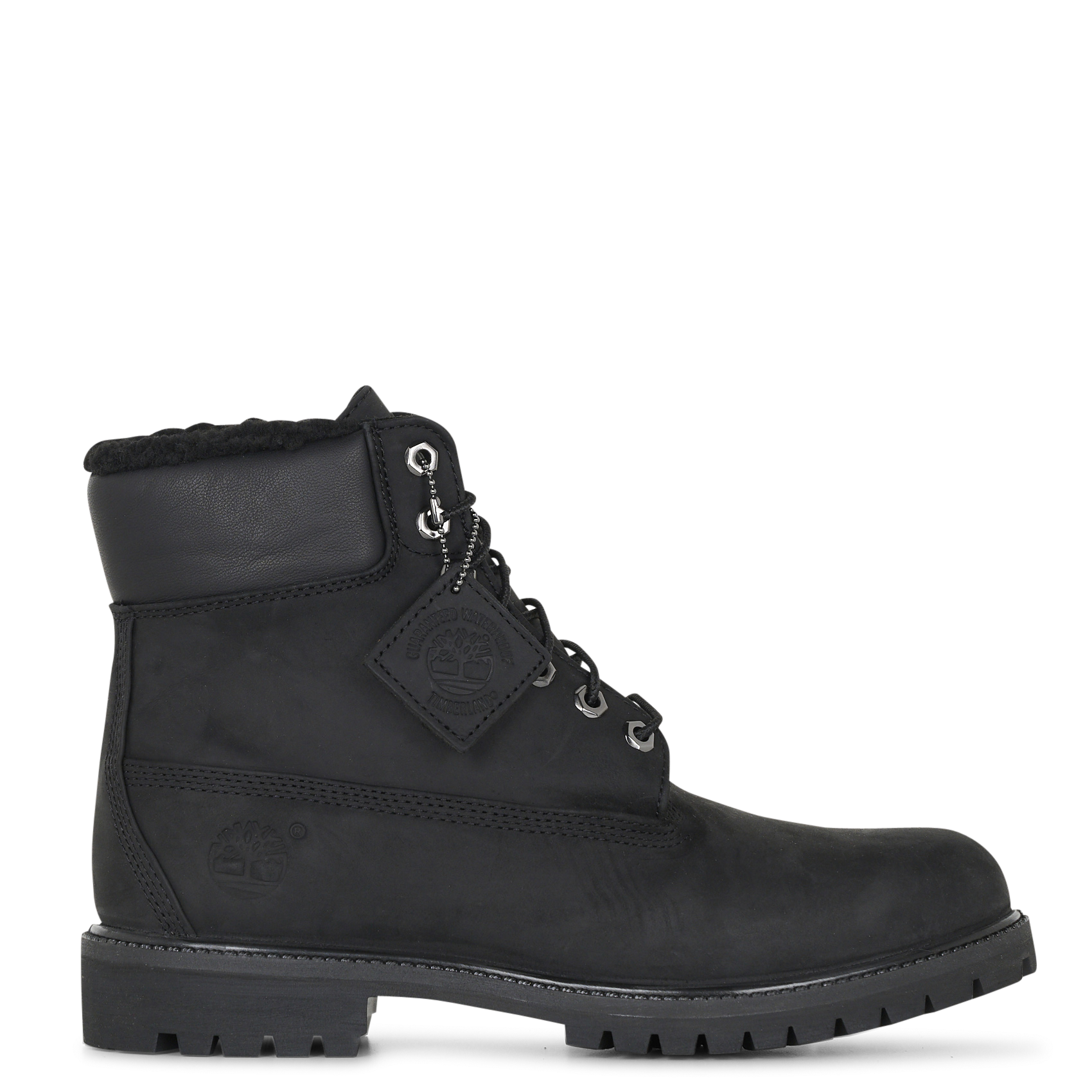 Lace-up leather ankle boots TIMBERLAND Black