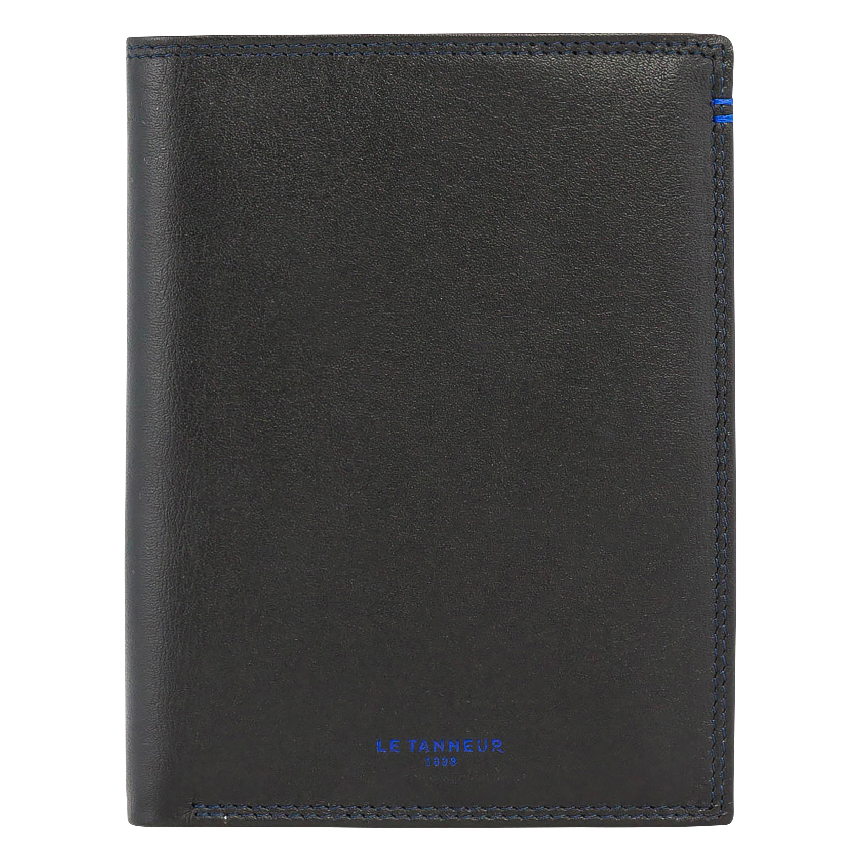 Leren portefeuille LE TANNEUR Zwart