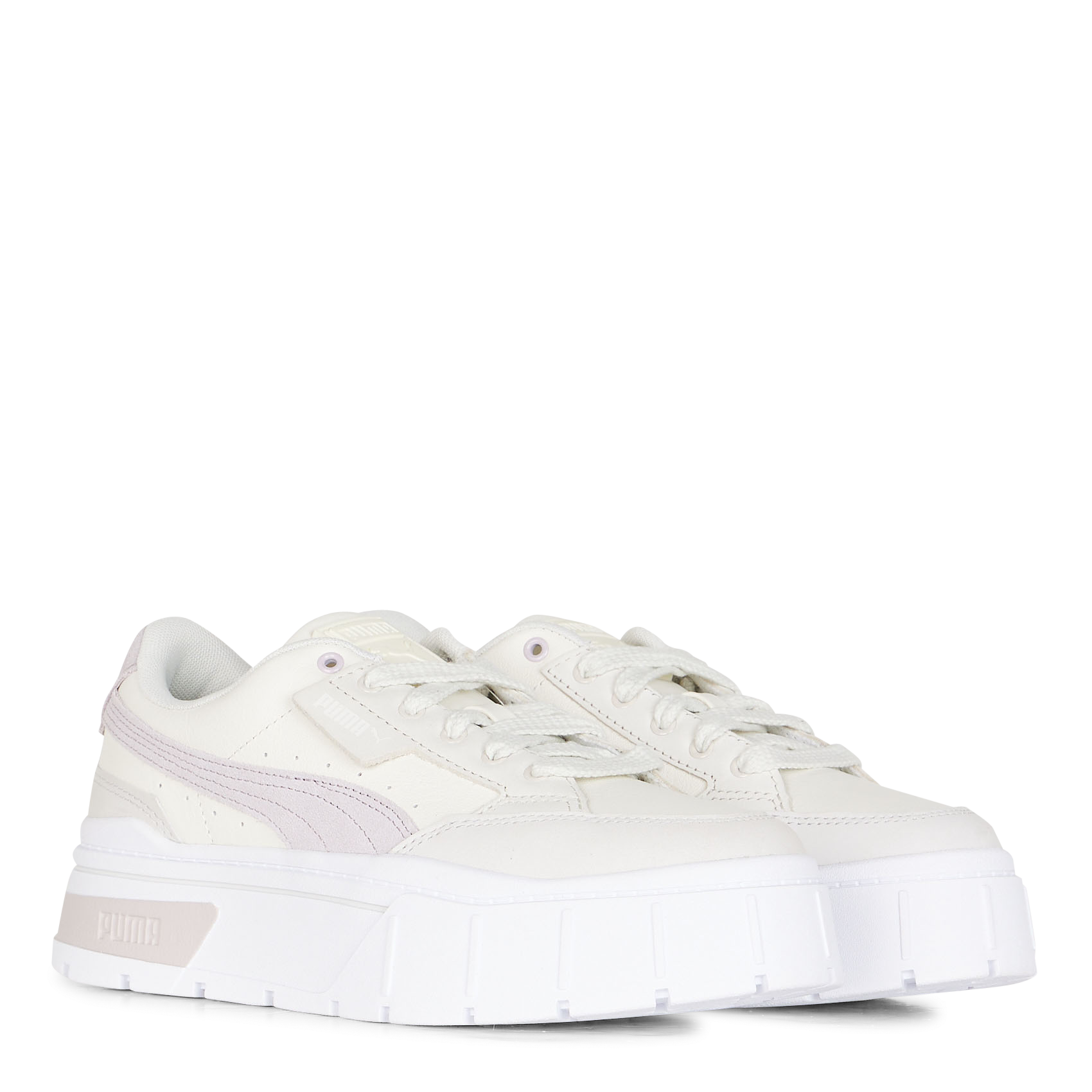Low-top flatform sneakers PUMA White