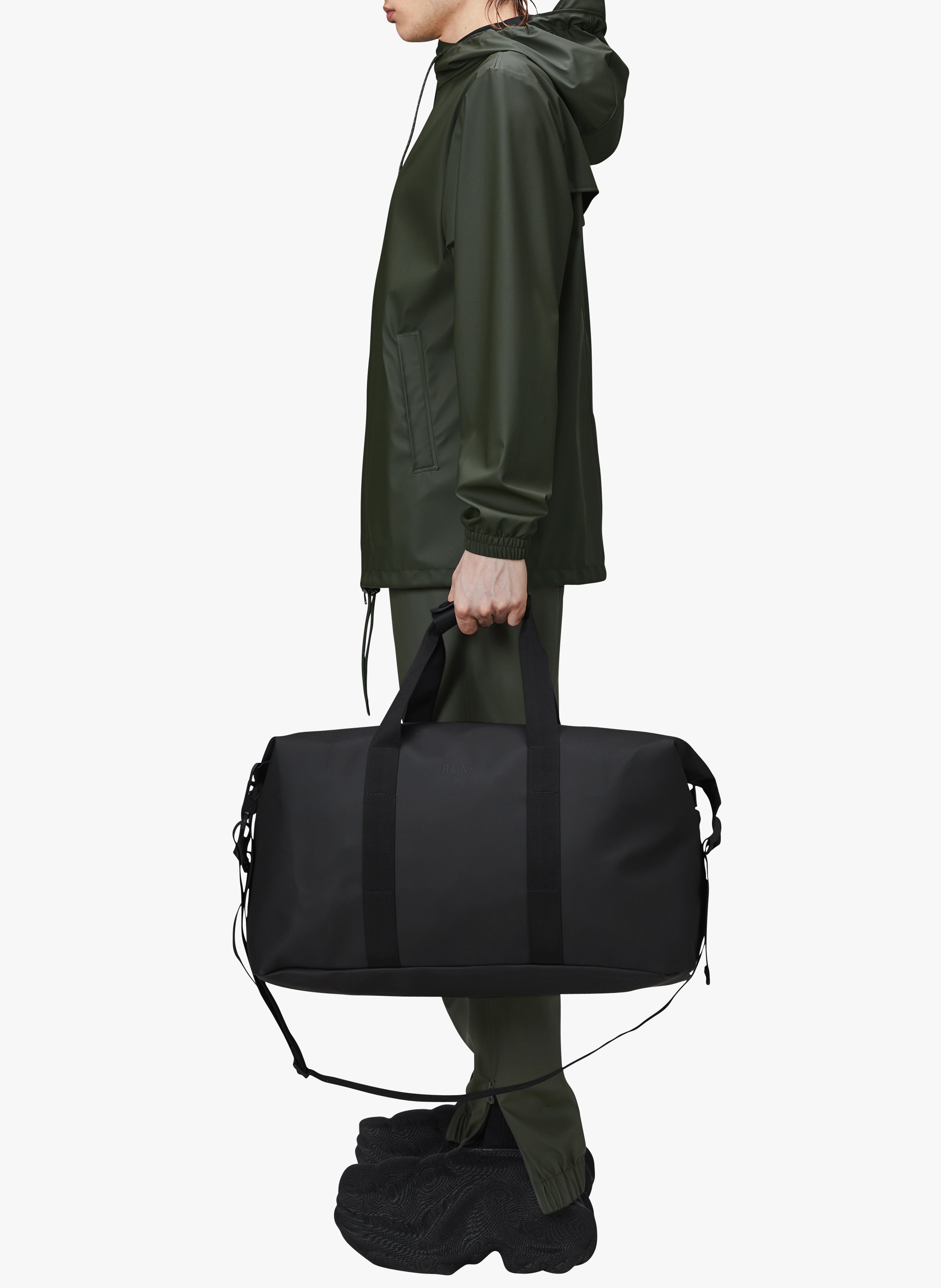 Sac week-end imperméable RAINS Noir